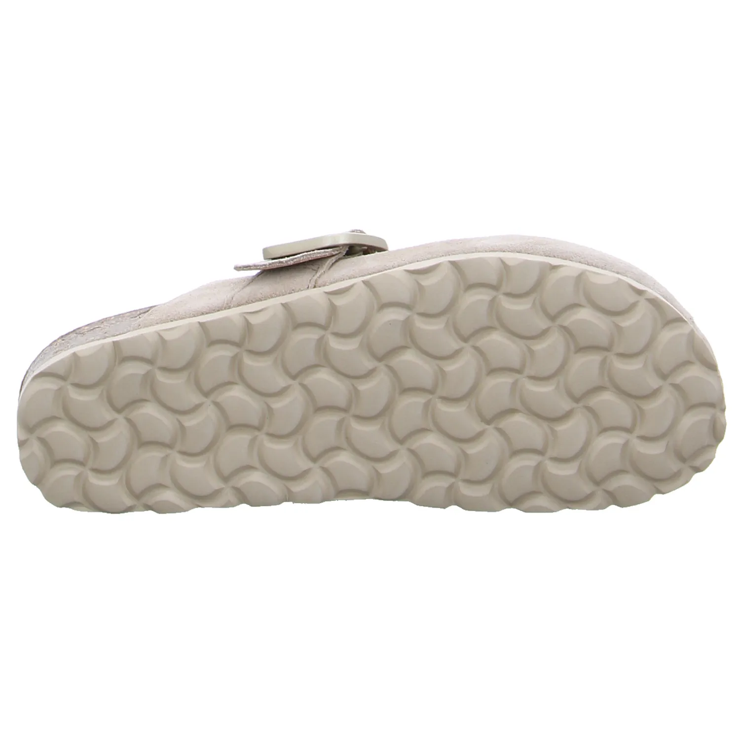 VERBENAS Pantolette Taupe Leder VERBENAS Pantolette Taupe Leder
