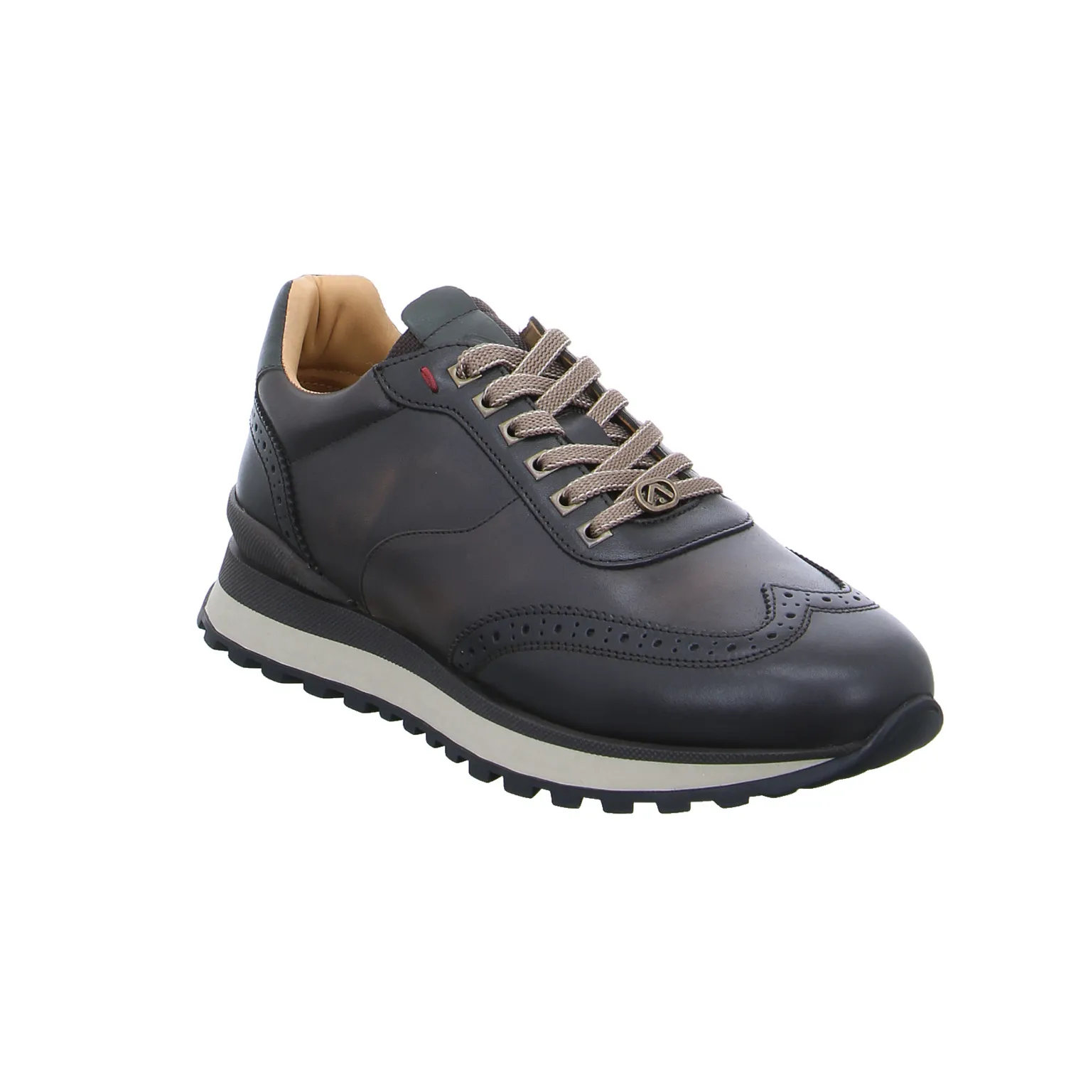AMBITIOUS Halbschuhe Sneaker Braun Leder AMBITIOUS Halbschuhe Sneaker Braun Leder