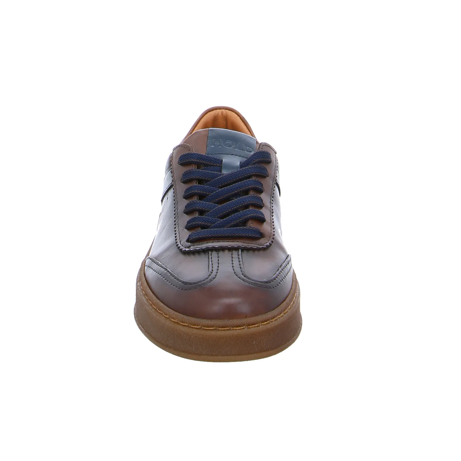 HOLD Halbschuhe Sneaker Braun Leder HOLD Halbschuhe Sneaker Braun Leder