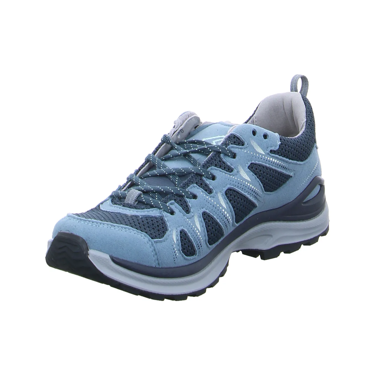 LOWA INNOX EVO II LO WS Walking / Outdoor Damen Blau Lederimitat LOWA INNOX EVO II LO WS Walking / Outdoor Damen Blau Lederimitat