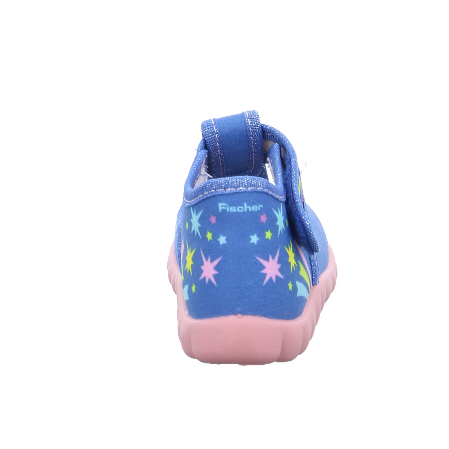 FISCHER Mädchen Baby-Hausschuh Jeansblau Textil FISCHER Mädchen Baby-Hausschuh Jeansblau Textil