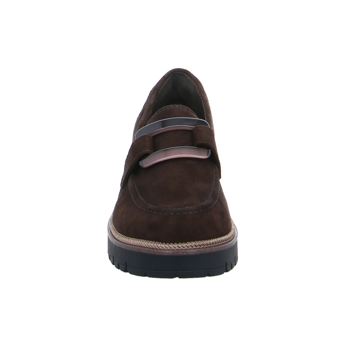 TAMARIS Slipper Braun Leder TAMARIS Slipper Braun Leder