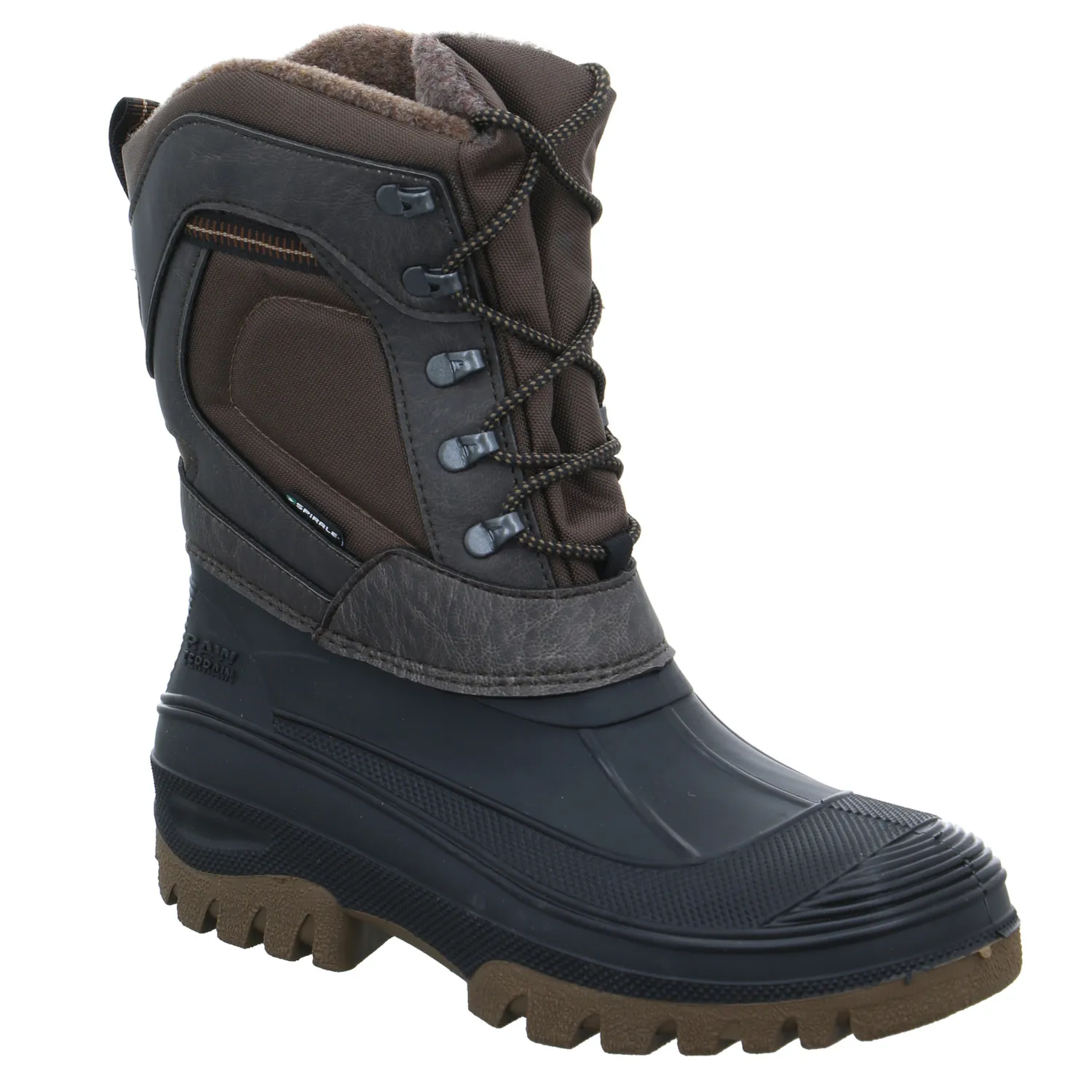 SPIRALE Gummistiefel Warmfutter Schwarz Synthetik SPIRALE Gummistiefel Warmfutter Schwarz Synthetik