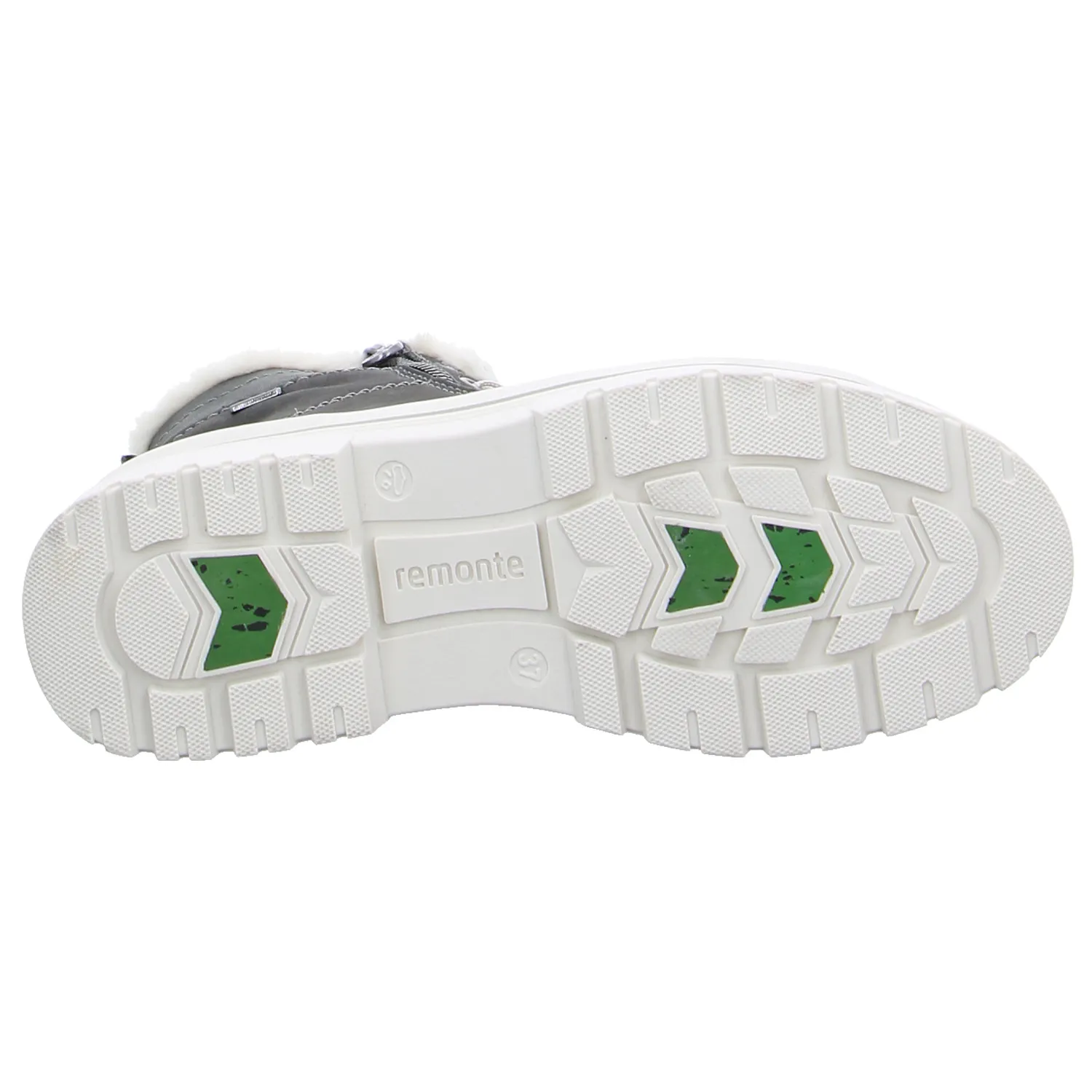 REMONTE mit TEX Membrane Boot Grau Leder 