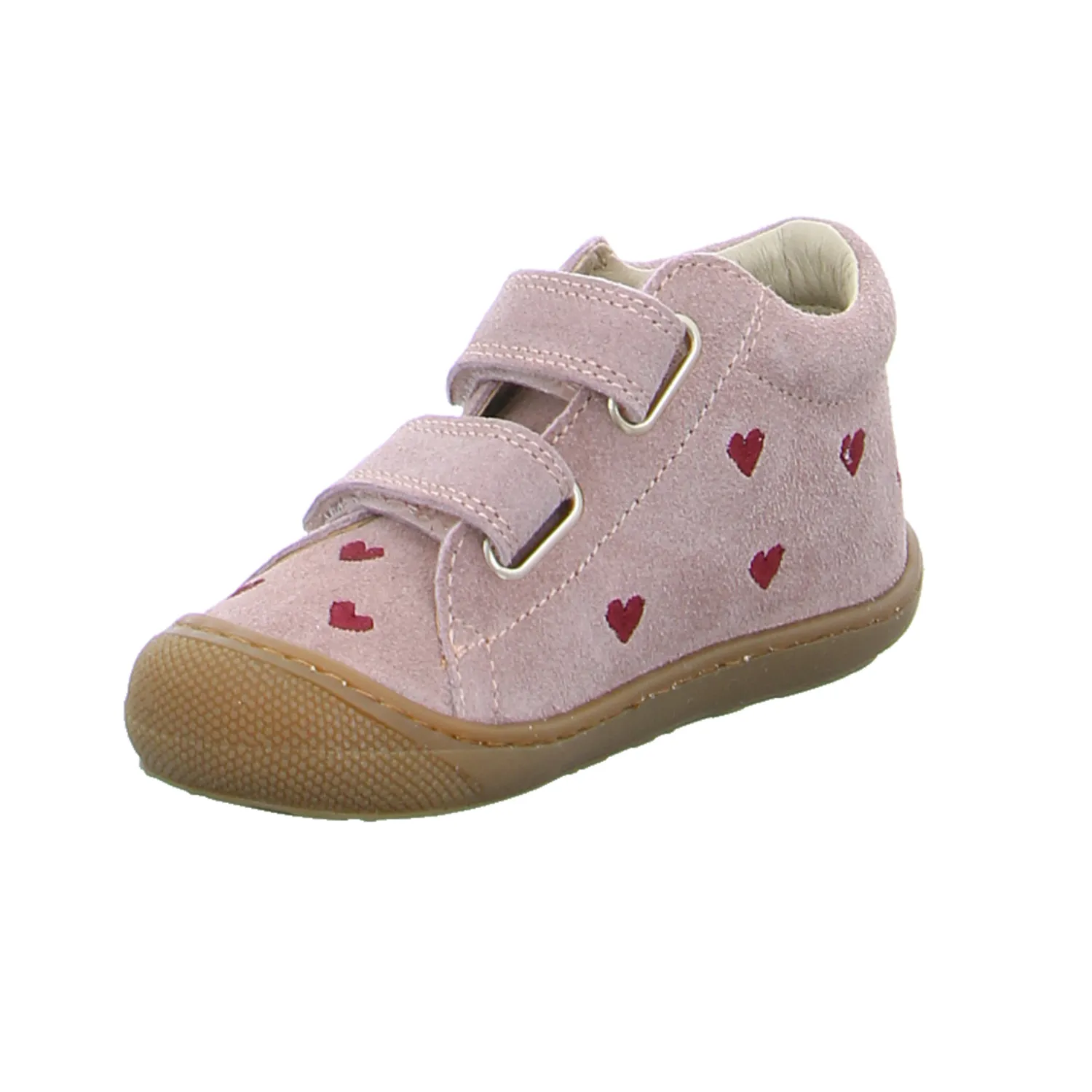NATURINO Bottine Lauflernschuh Rosa Leder NATURINO Bottine Lauflernschuh Rosa Leder
