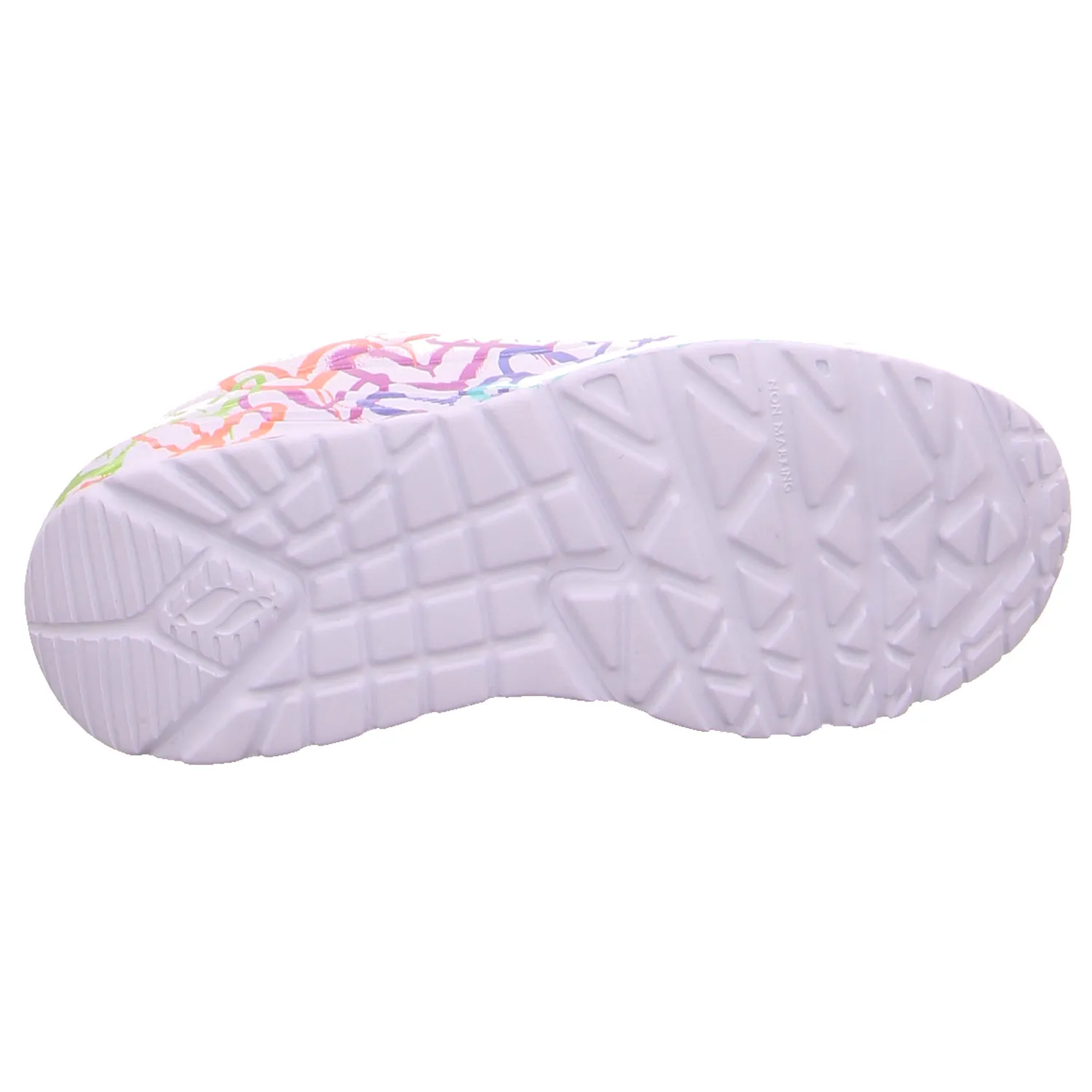 SKECHERS Sneaker Mädchen-Halbschuh Binder Weiss Lederimitat SKECHERS Sneaker Mädchen-Halbschuh Binder Weiss Lederimitat