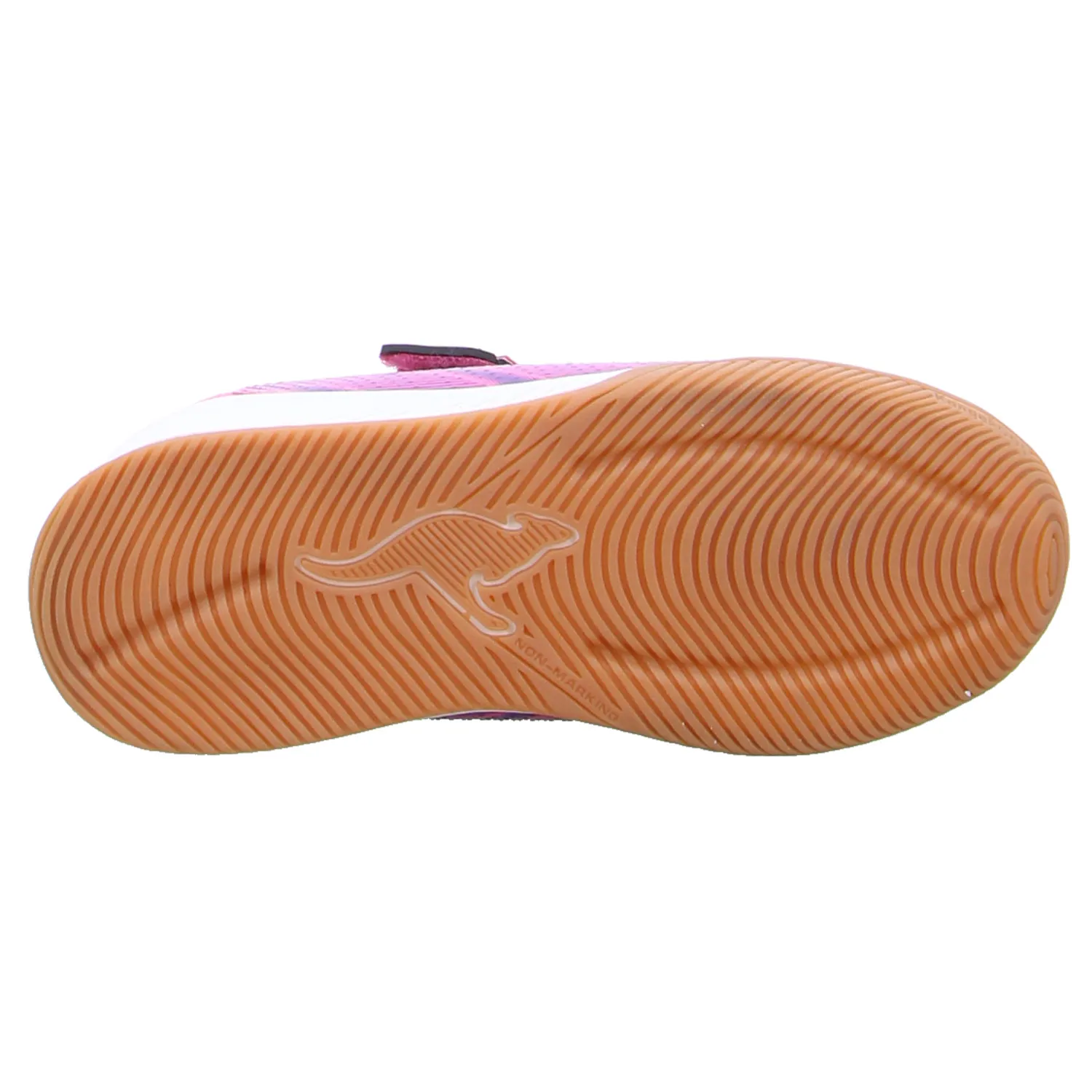 KANGAROOS Kinder Sportschuh Pink Lederimitat 