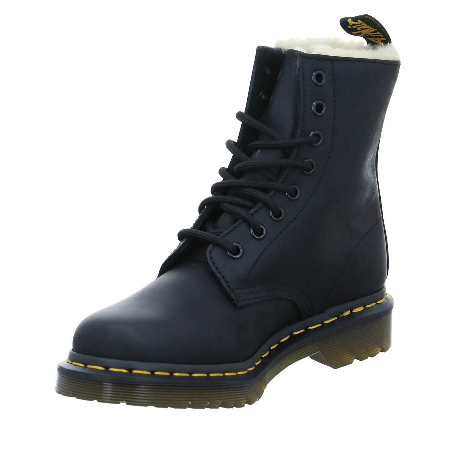 DR. MARTENS Boot Schwarz Leder 
