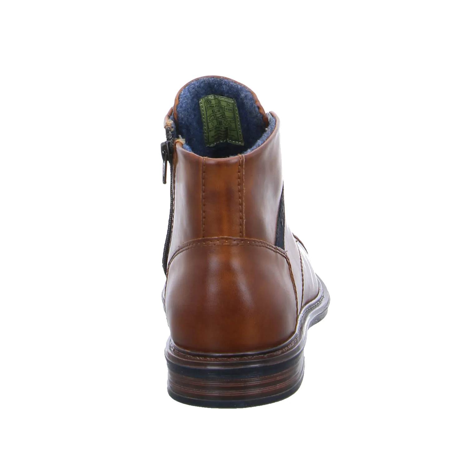 BUGATTI SHOES Winter-Boots Cognac Lederimitat 