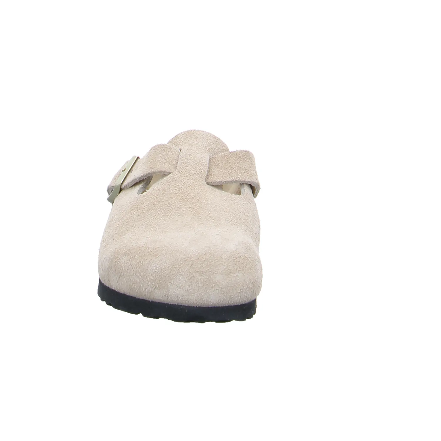 BIRKENSTOCK Pantolette Beige Leder 