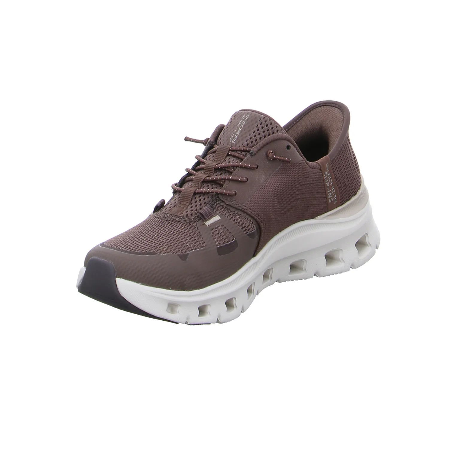 SKECHERS Sneaker Braun Textil SKECHERS Sneaker Braun Textil