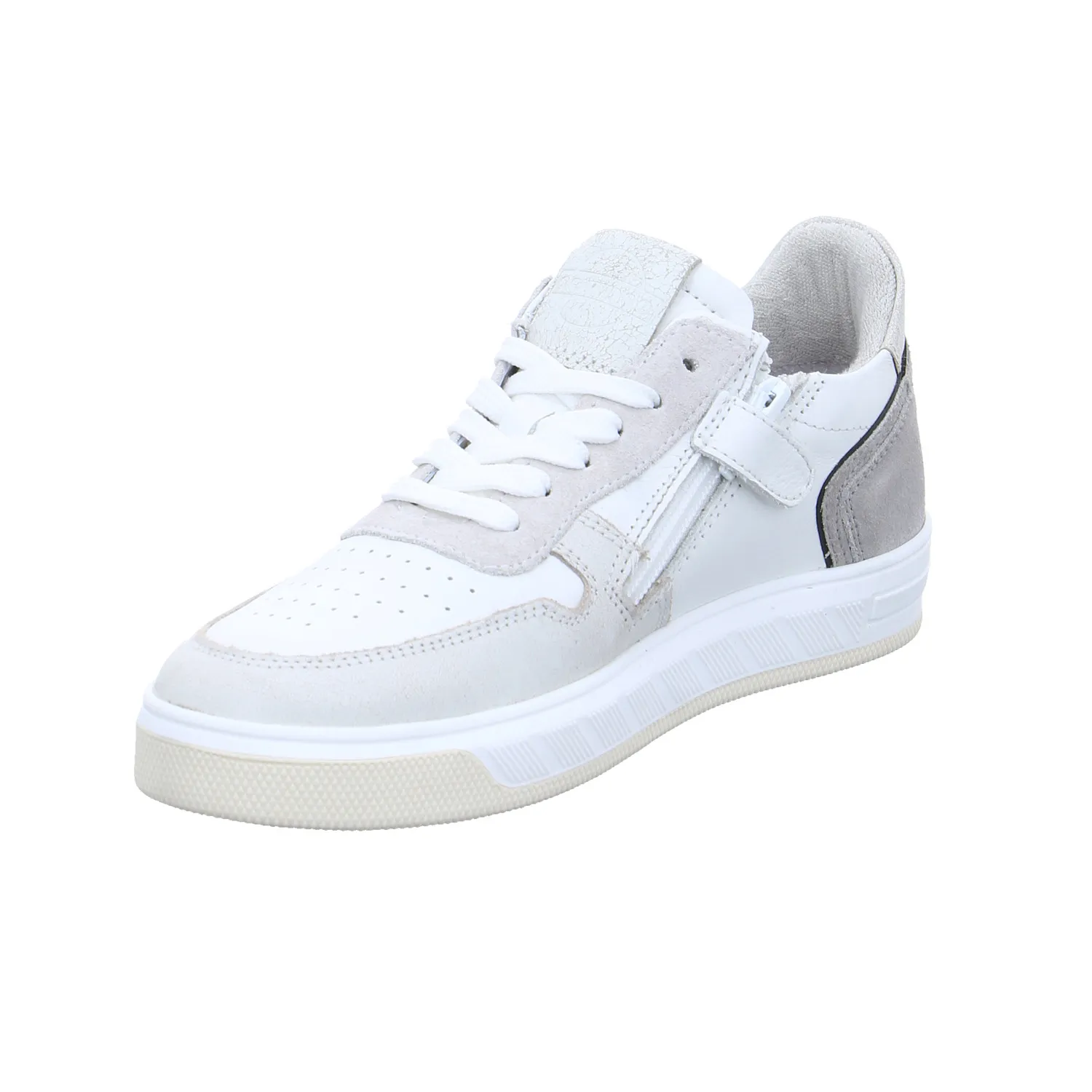 GATTINO Sneaker Jugend-Halbschuh Beige Leder GATTINO Sneaker Jugend-Halbschuh Beige Leder