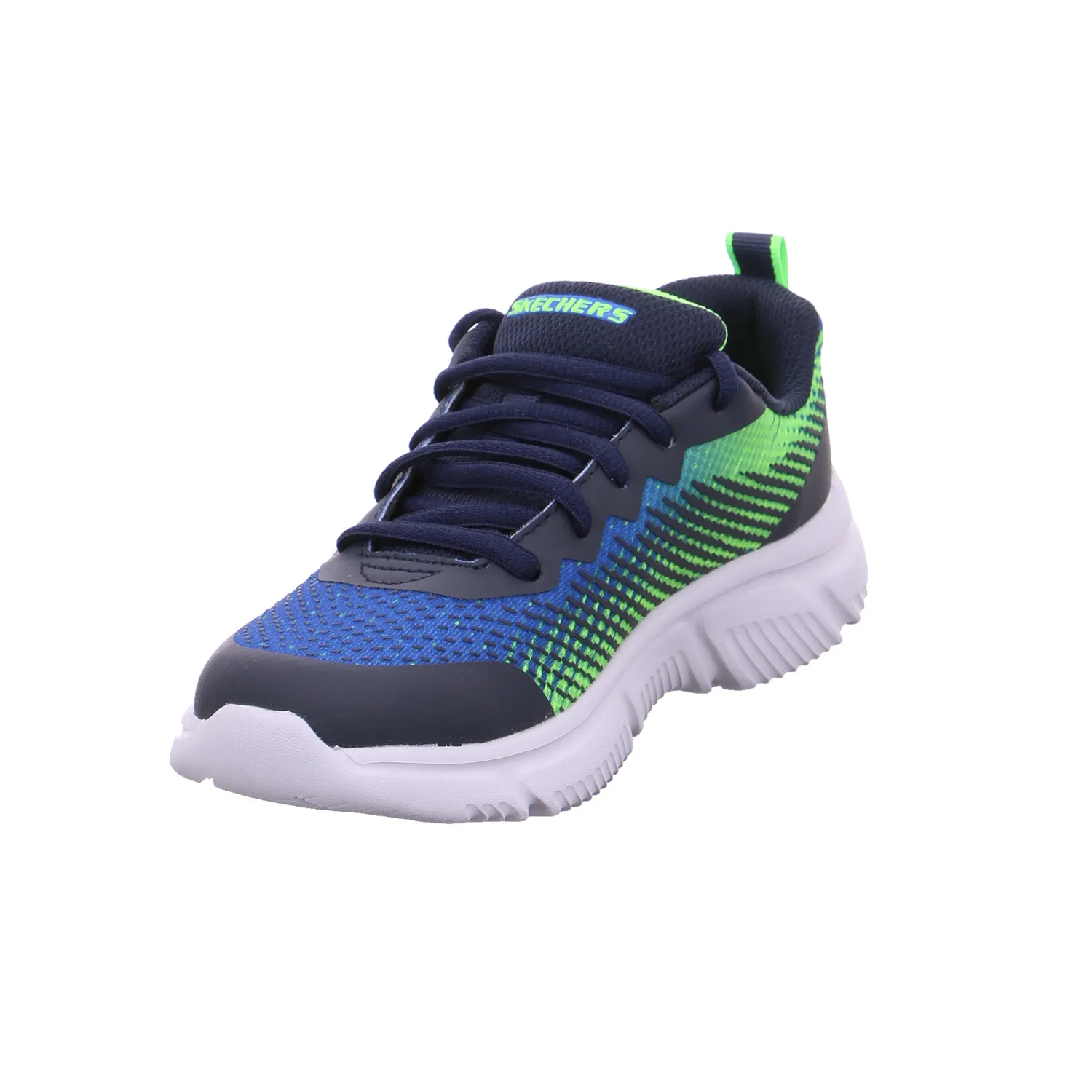 SKECHERS Sneaker Jungen-Halbschuh Binder Blau Textil SKECHERS Sneaker Jungen-Halbschuh Binder Blau Textil