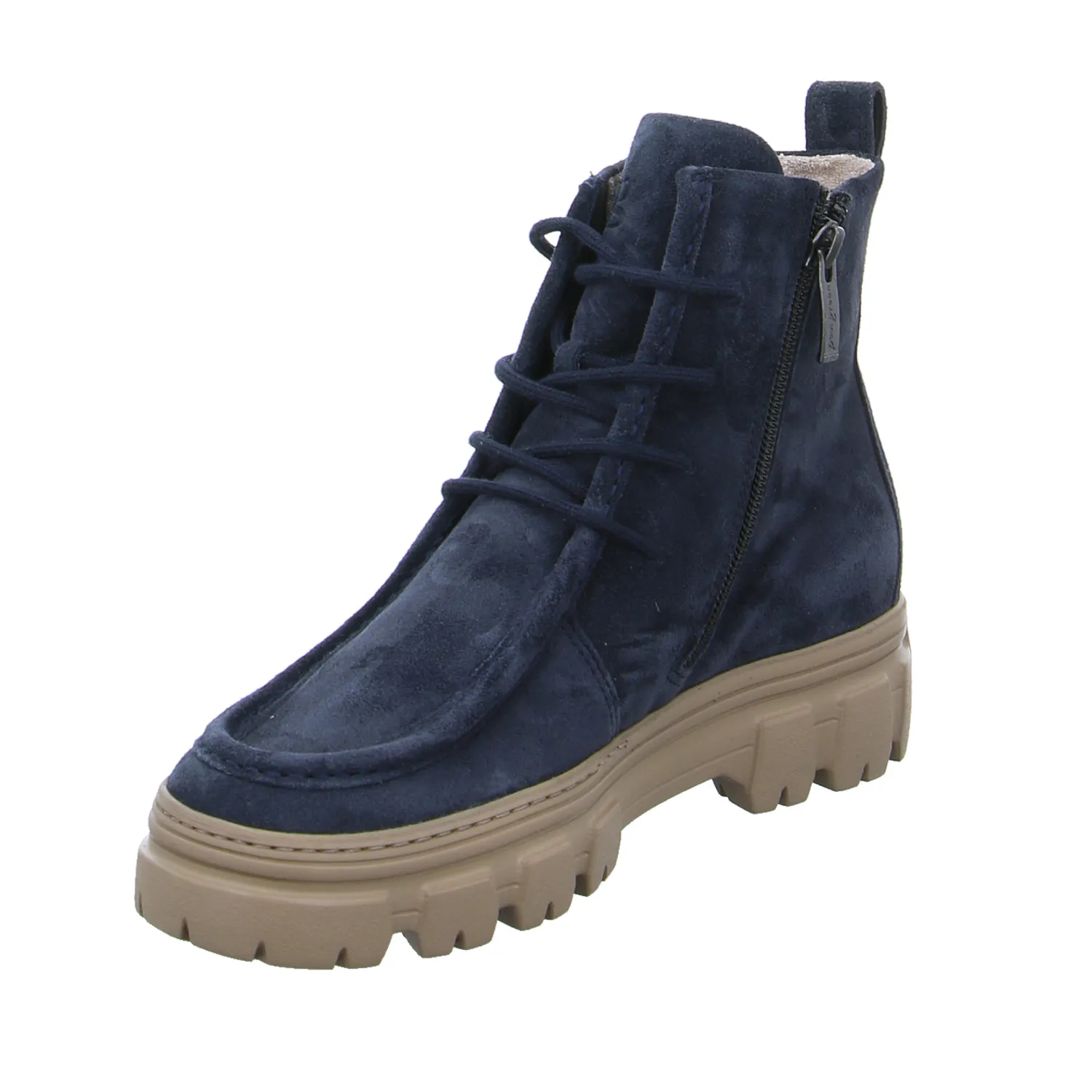 PAUL GREEN Boot Blau Leder PAUL GREEN Boot Blau Leder