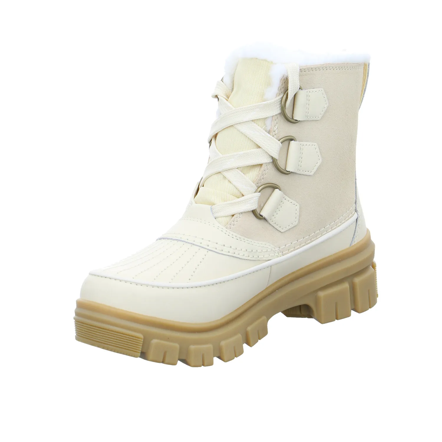 SOREL wasserdicht Snowboot Offwhite Leder SOREL wasserdicht Snowboot Offwhite Leder