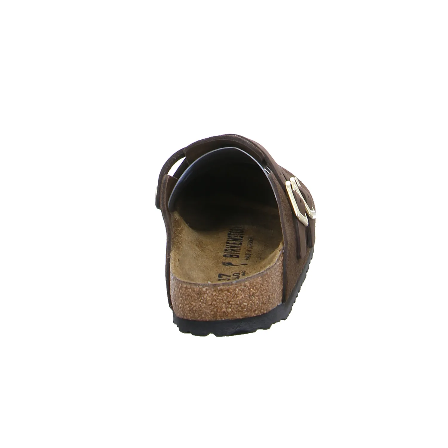 BIRKENSTOCK Pantolette Braun Leder BIRKENSTOCK Pantolette Braun Leder