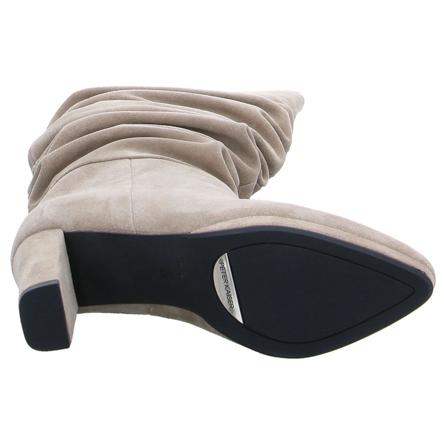 PETER KAISER Stiefel Taupe Leder PETER KAISER Stiefel Taupe Leder