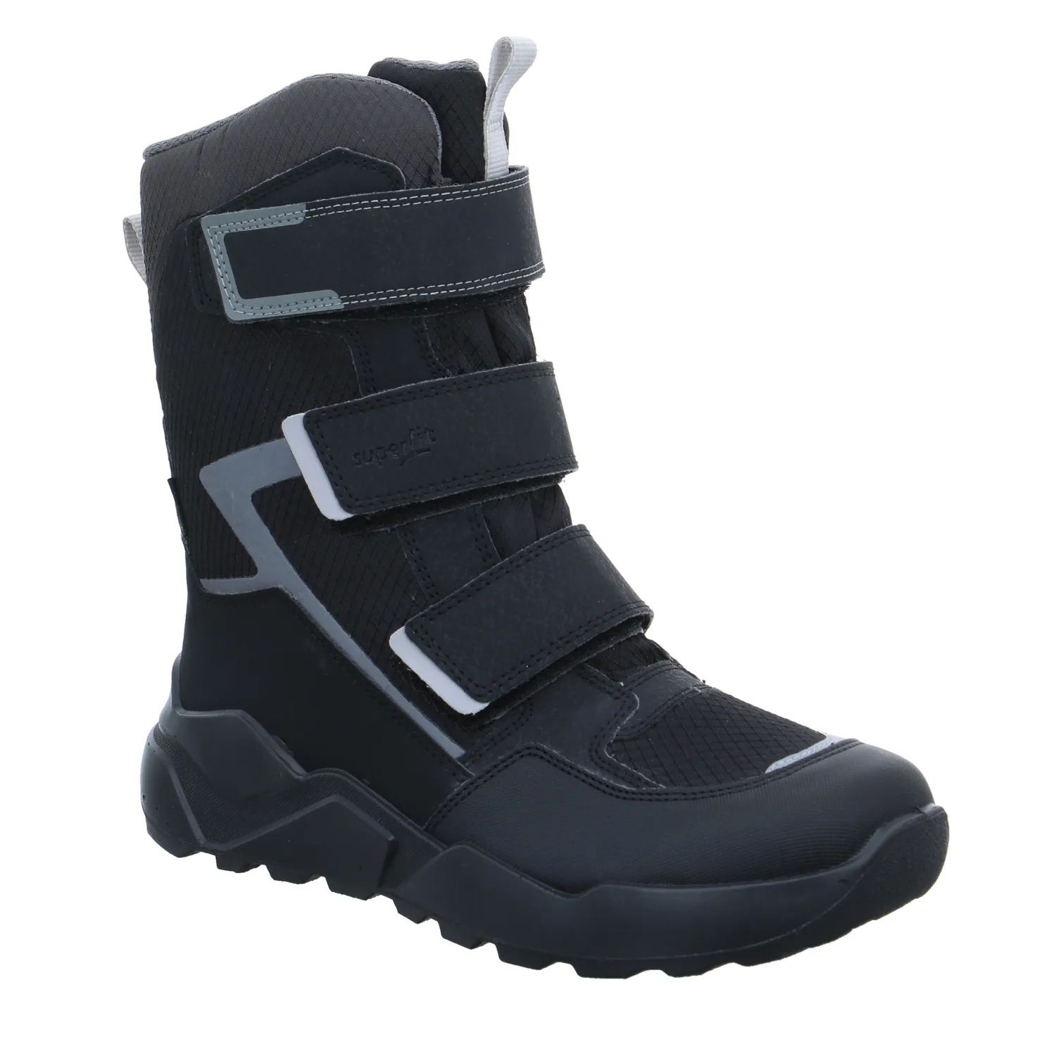 SUPERFIT Winterstiefel Jungen- Snowboot Membran Schwarz Textil 
