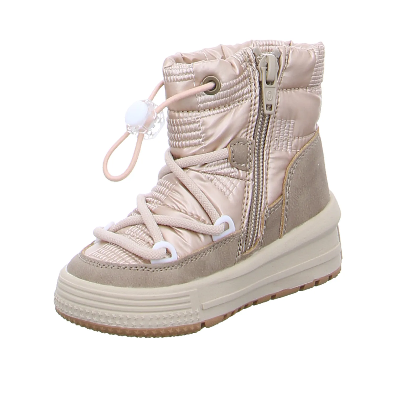 SHOESME Snowboot von Shoesme Kleinkinder-Snowboot Membran Beige Leder SHOESME Snowboot von Shoesme Kleinkinder-Snowboot Membran Beige Leder