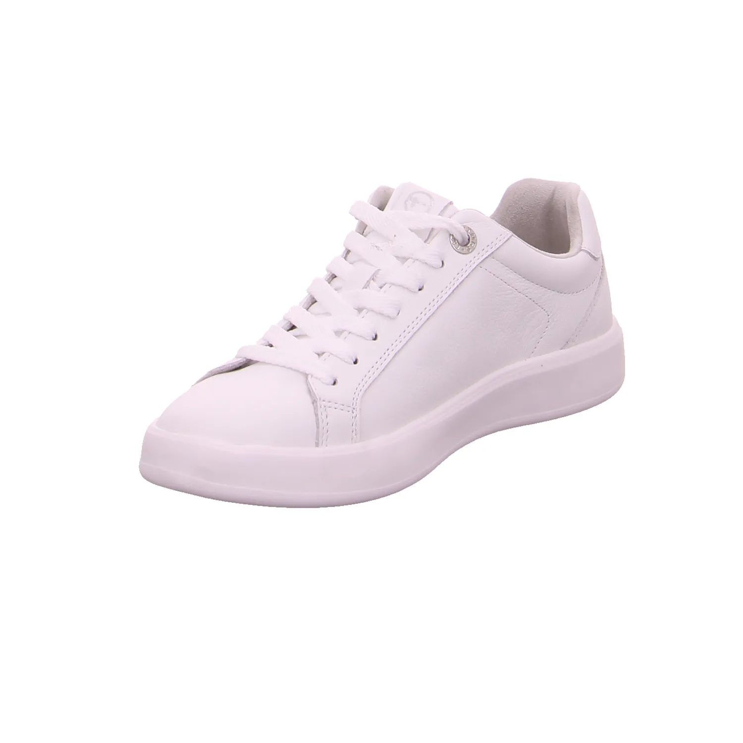 TAMARIS Sneaker Weiss Leder 