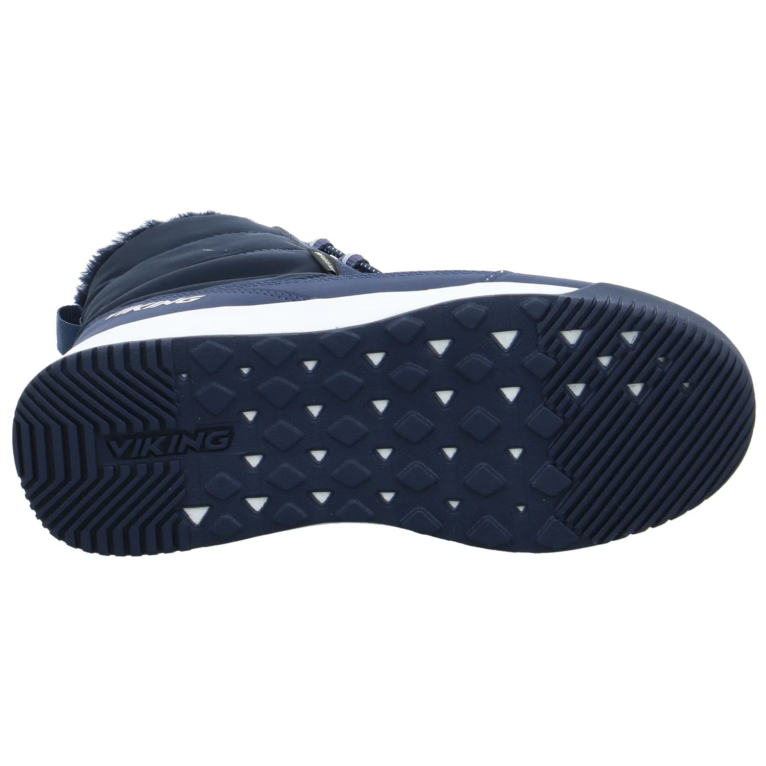 VIKING Mädchen Schneestiefel Mädchen-Snowboot Membrane Blau Textil VIKING Mädchen Schneestiefel Mädchen-Snowboot Membrane Blau Textil