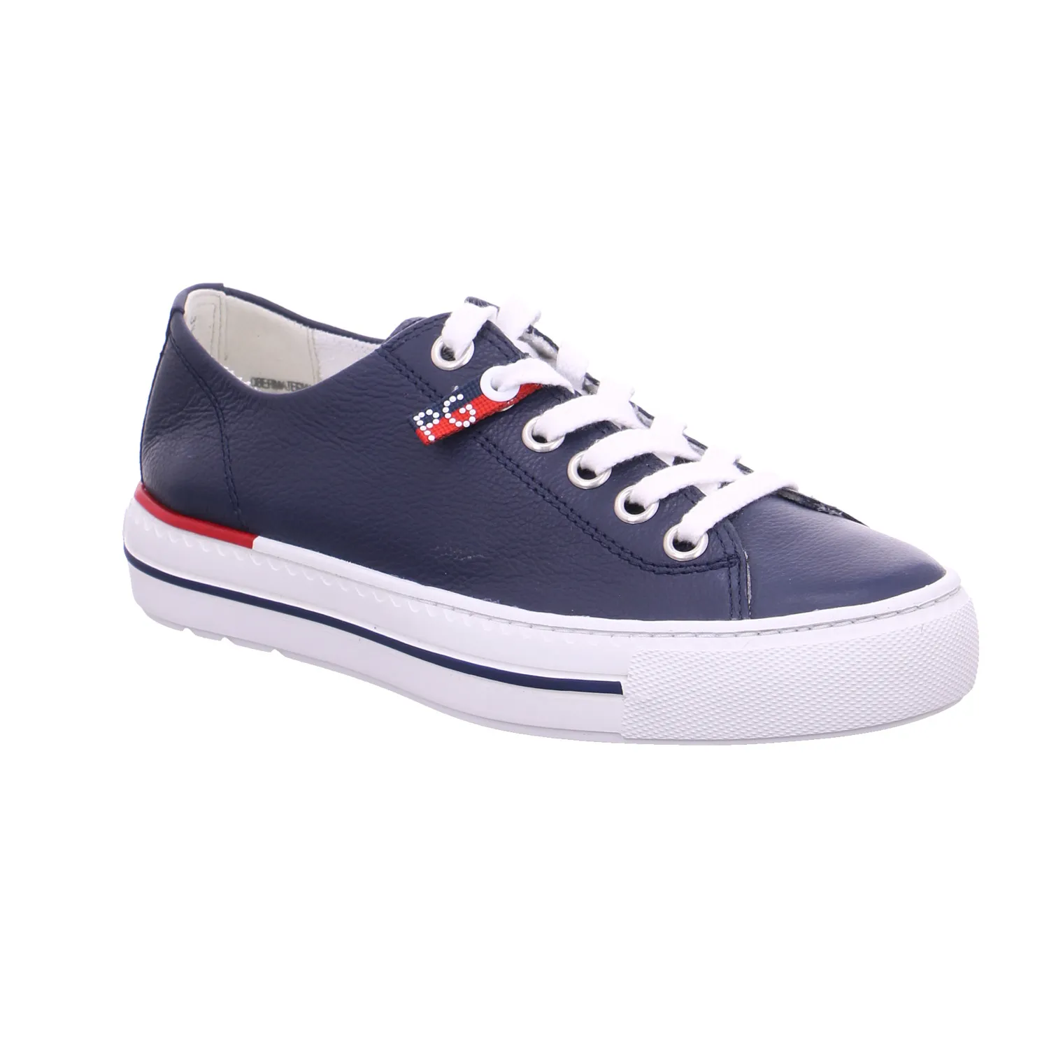PAUL GREEN Sneaker Blau Leder 