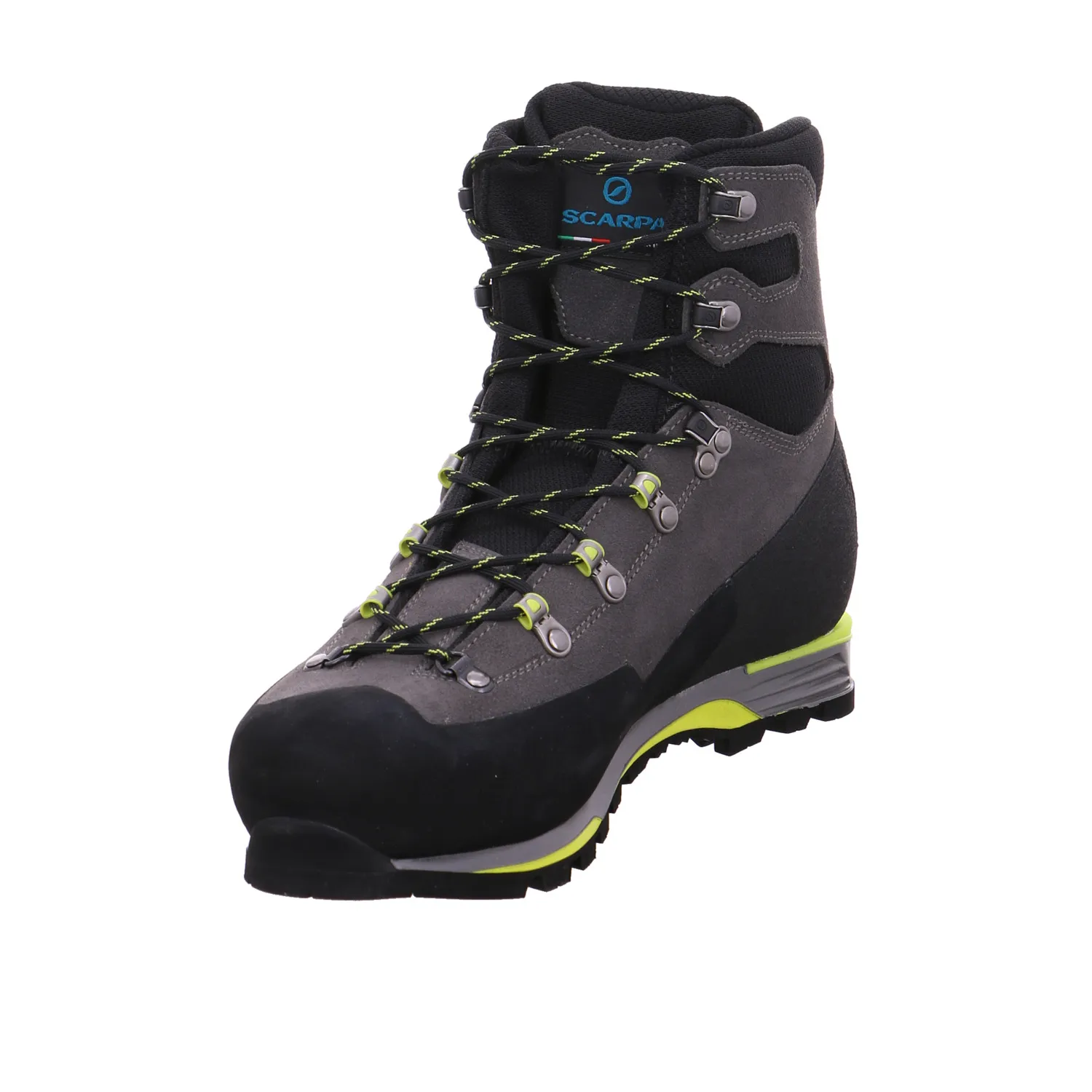 SCARPA Bergschuhe Grau Leder SCARPA Bergschuhe Grau Leder