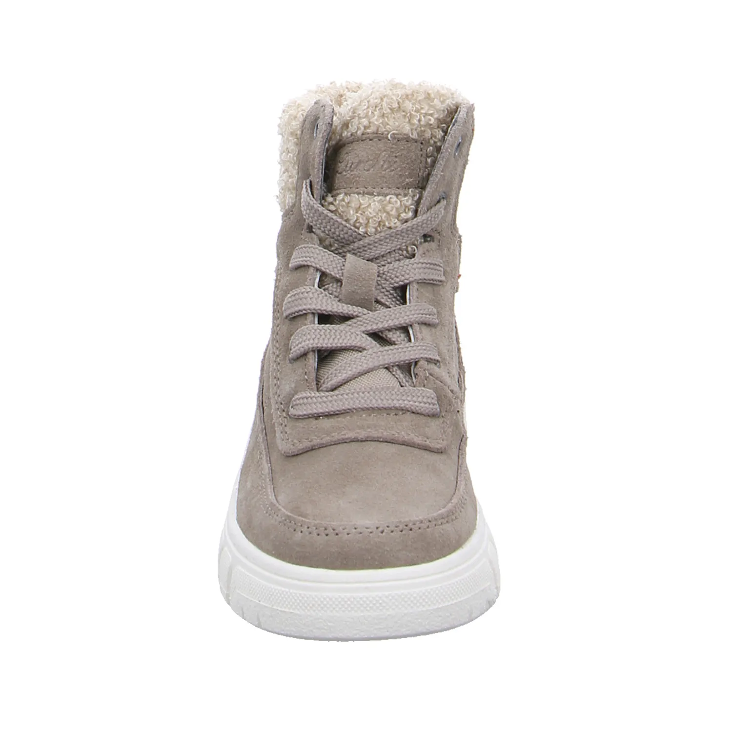 LURCHI Sneaker high Mädchen-Winter-Bottine Taupe Leder LURCHI Sneaker high Mädchen-Winter-Bottine Taupe Leder