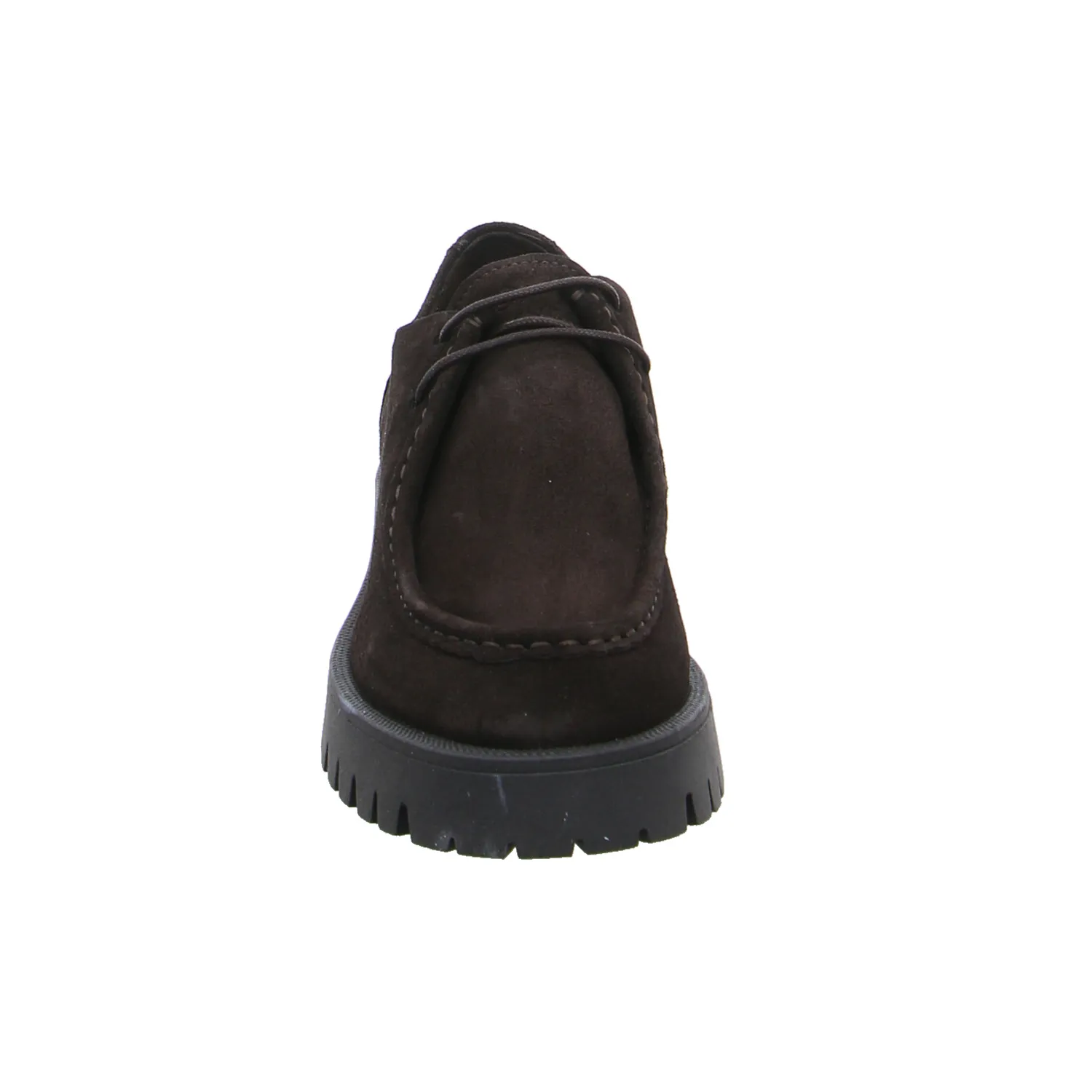 SCHUHENGEL Schnürschuh Braun Leder SCHUHENGEL Schnürschuh Braun Leder