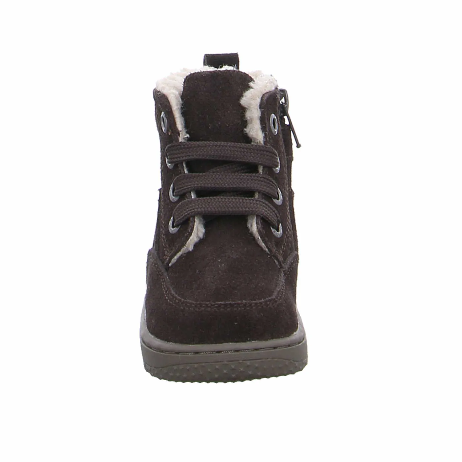 SHOESME Winter Boot Kleinkinder-Winter-Bottine Dunkelbraun Leder SHOESME Winter Boot Kleinkinder-Winter-Bottine Dunkelbraun Leder