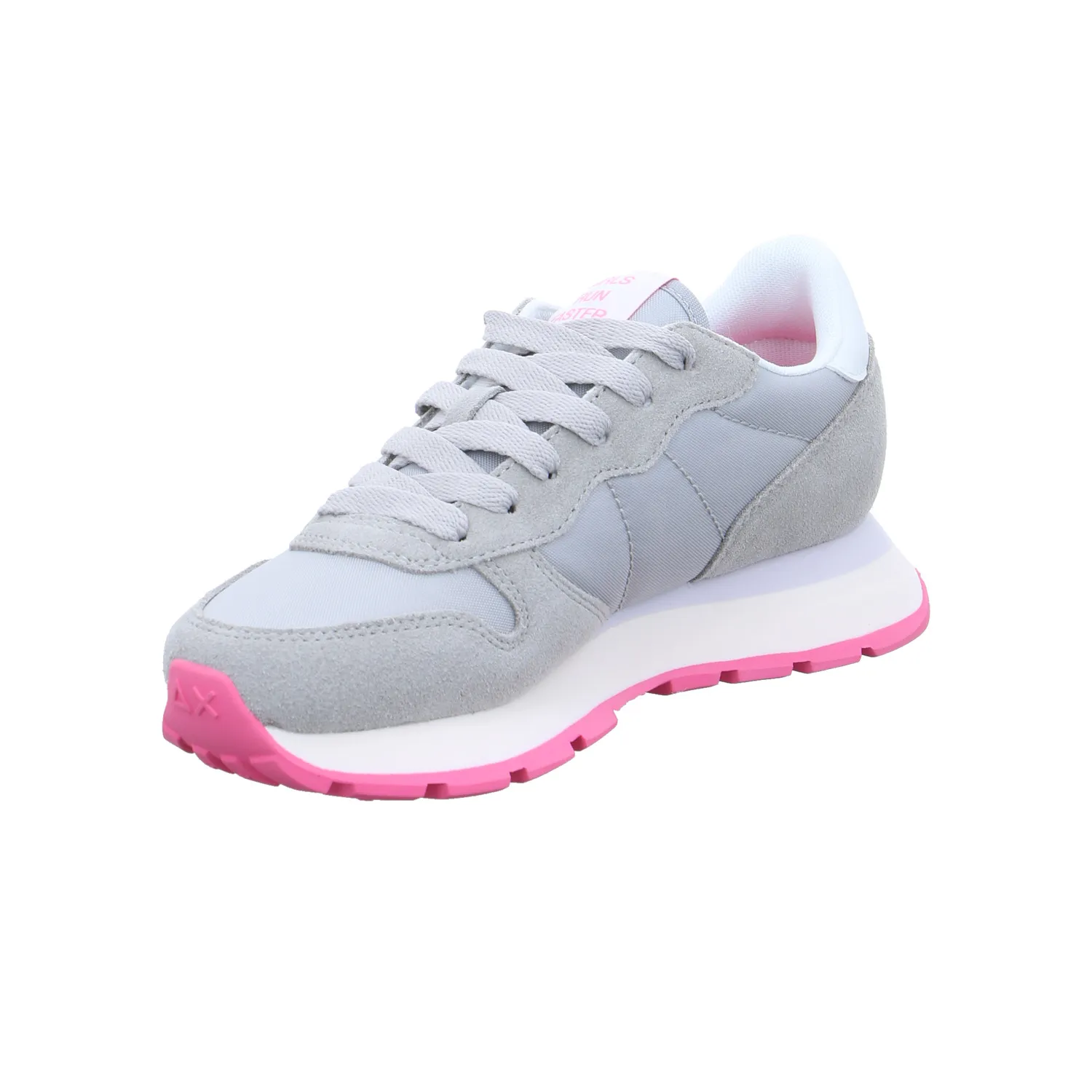 SUN68 mit Wechselfussbett Sneaker Grau Leder SUN68 mit Wechselfussbett Sneaker Grau Leder