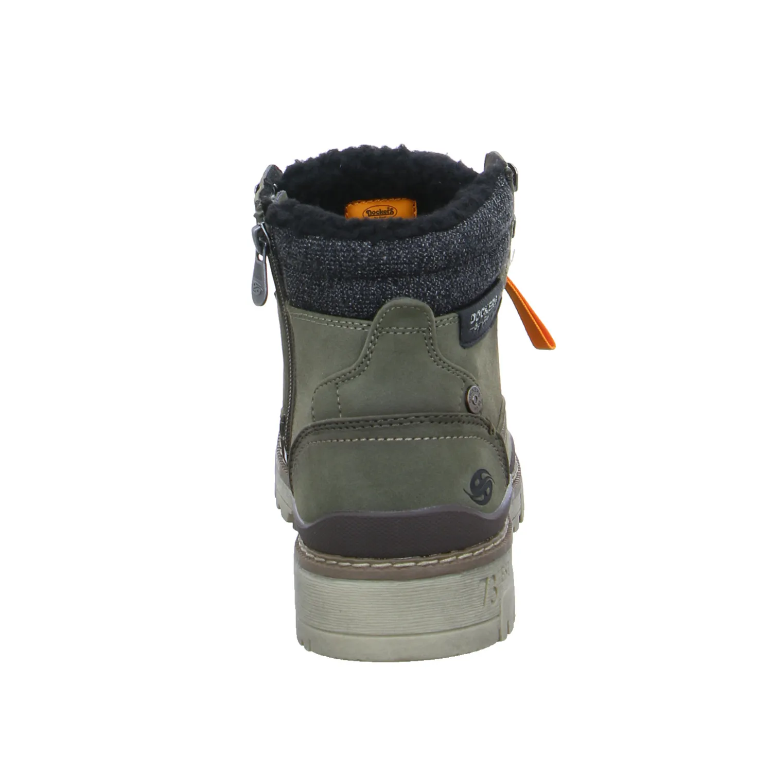 DOCKERS Winter-Boots Olive Lederimitat DOCKERS Winter-Boots Olive Lederimitat