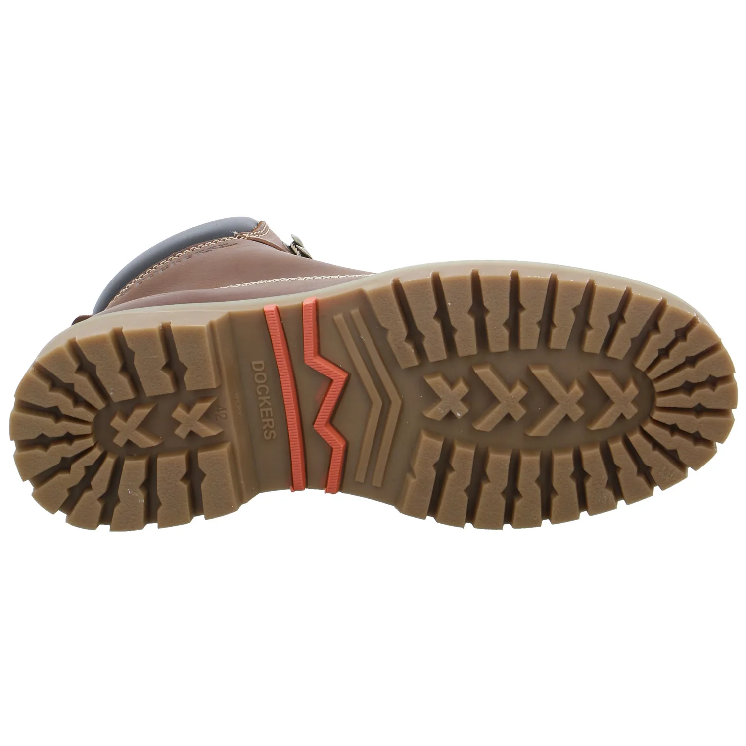DOCKERS Winter-Boots Braun Leder 