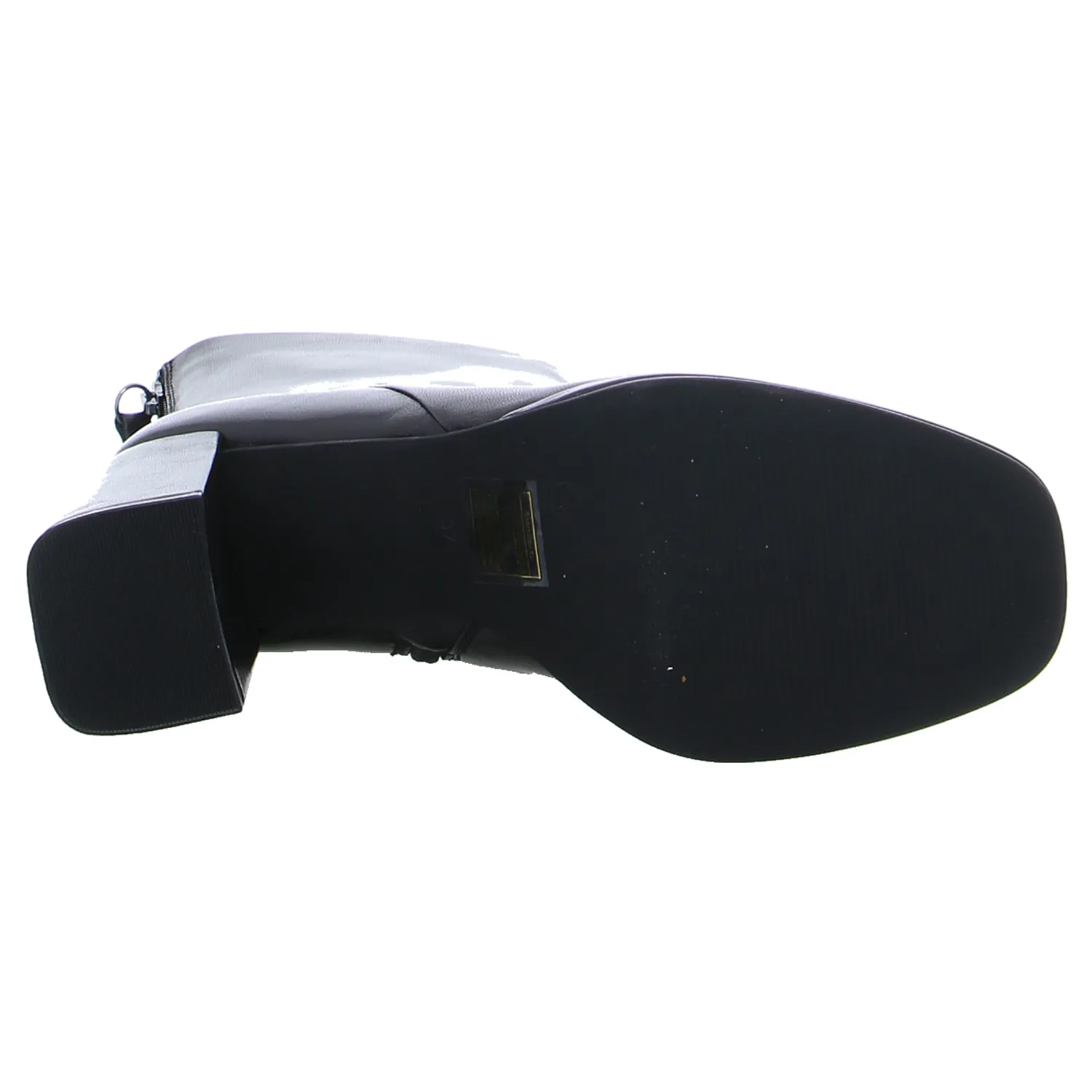 REGARDE LE CIEL Stiefelette Schwarz Leder 