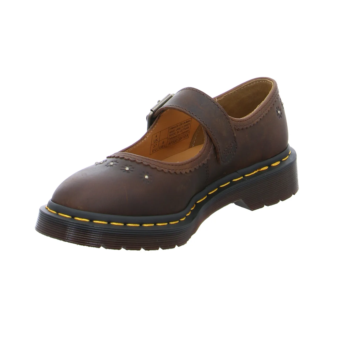 DR. MARTENS Ballerina Braun Leder DR. MARTENS Ballerina Braun Leder