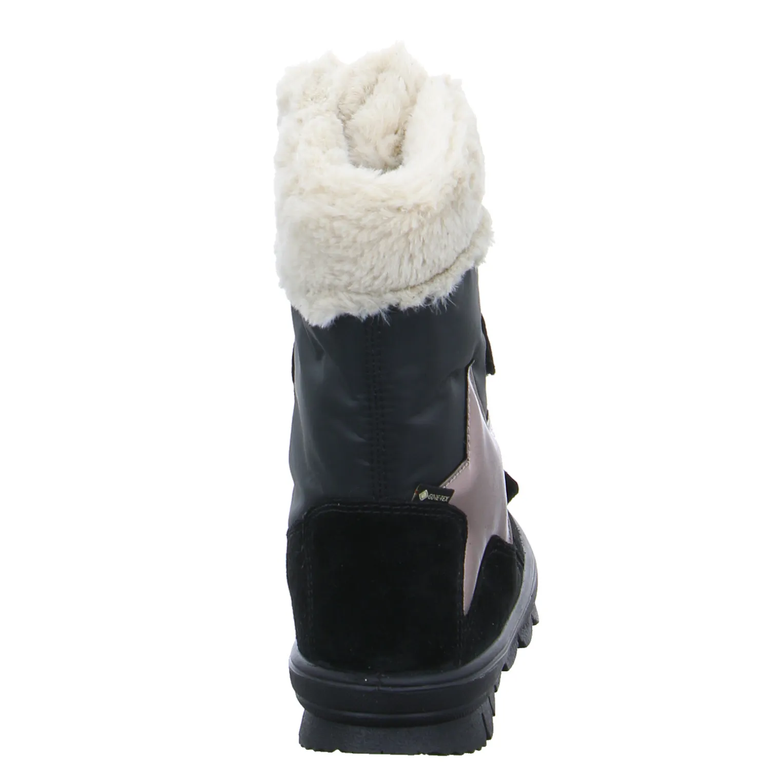 SUPERFIT Mädchen Winterstiefel Mädchen-Snowboot Membrane Schwarz Textil SUPERFIT Mädchen Winterstiefel Mädchen-Snowboot Membrane Schwarz Textil