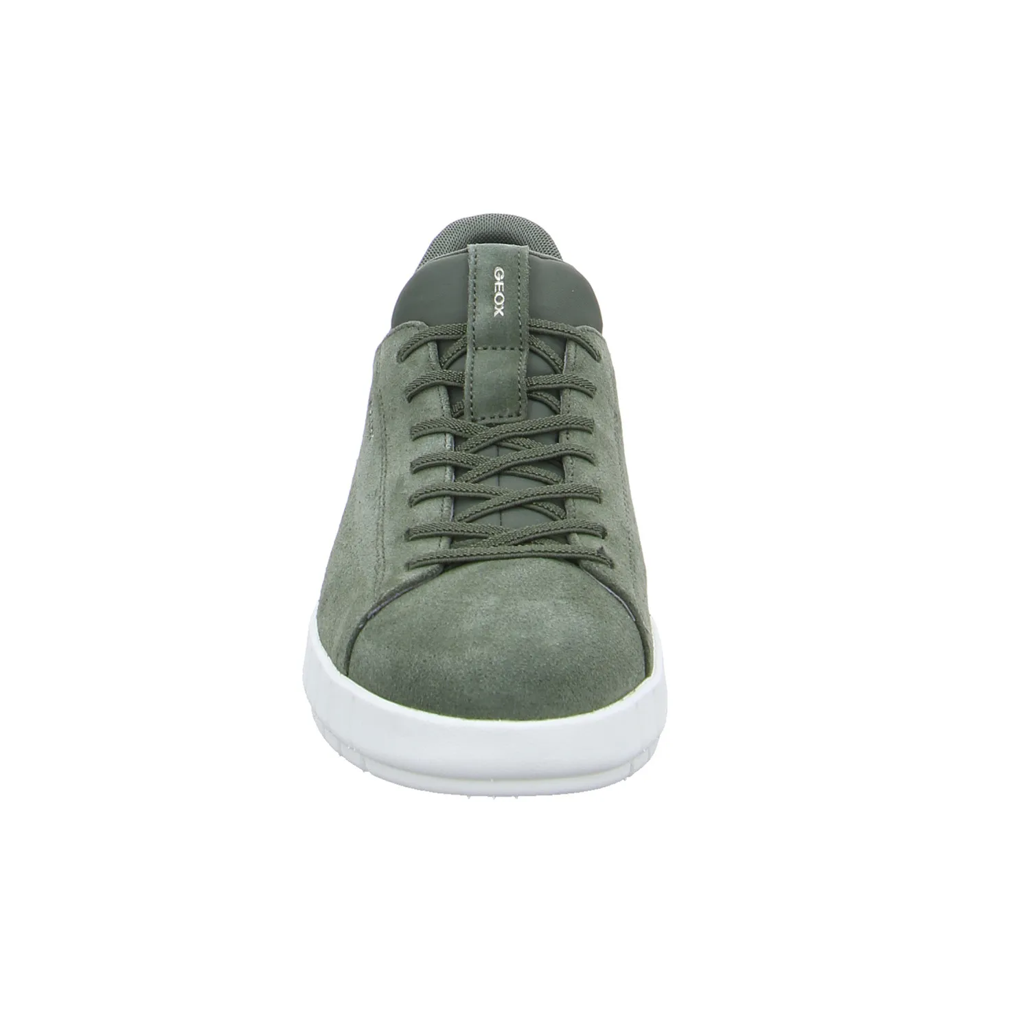 GEOX Halbschuhe Sneaker Olive Leder 