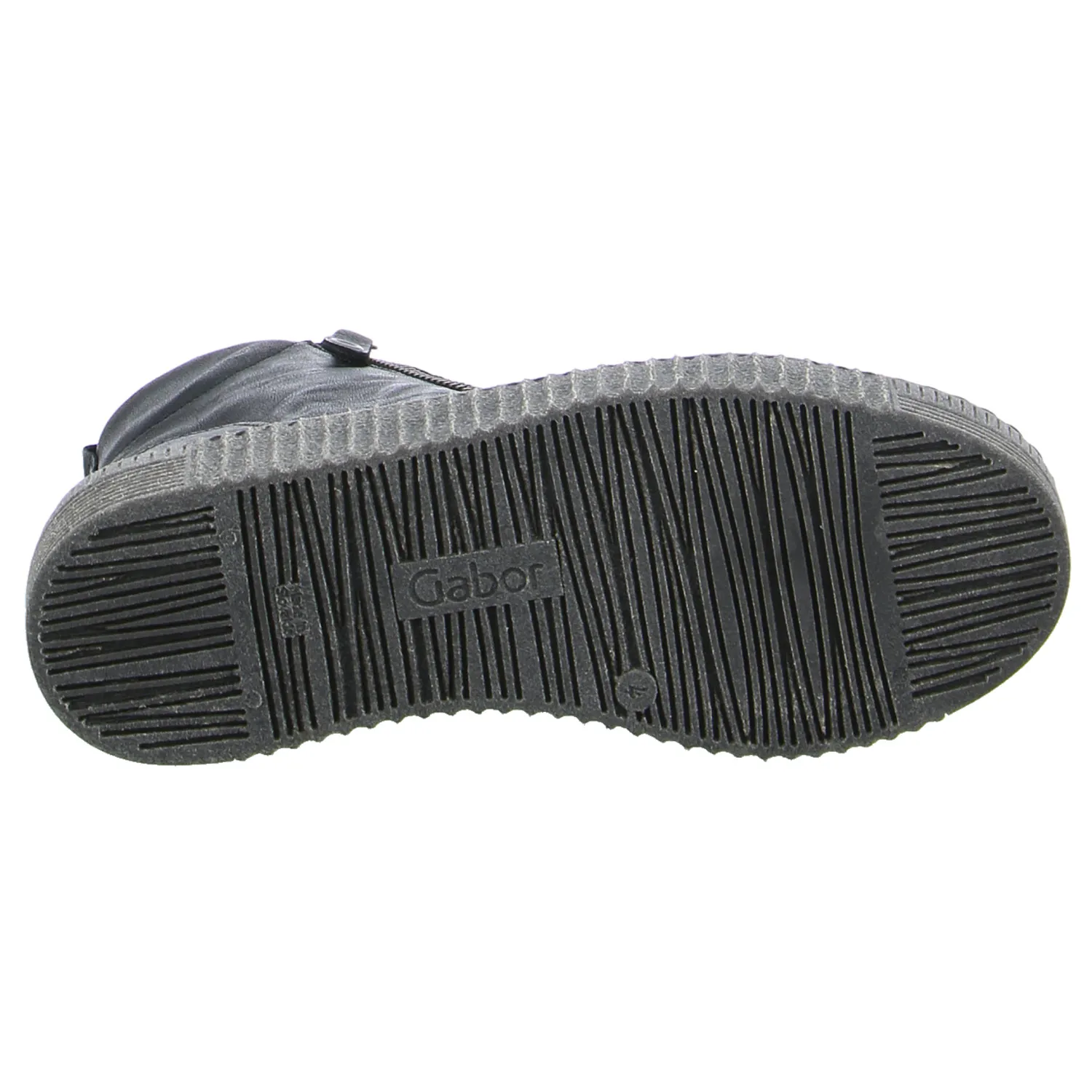 GABOR Mid Cut Sneaker Schwarz Leder GABOR Mid Cut Sneaker Schwarz Leder