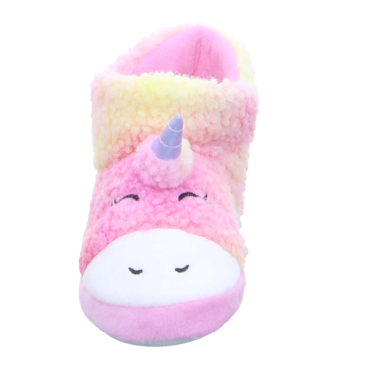 BECKER warmer Hausschuh Kinder-Winterhausschuh Pink Textil 