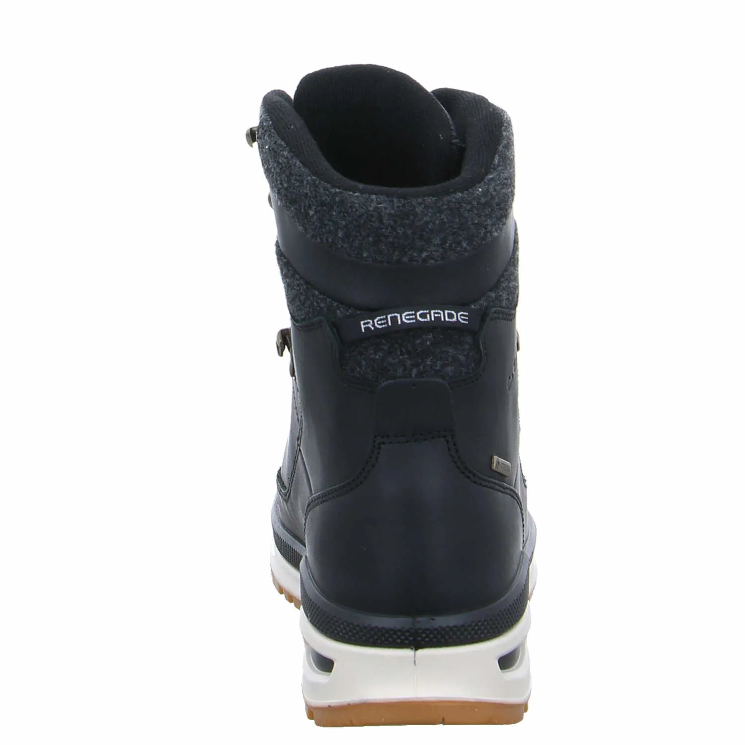 LOWA Snowboots Schwarz Leder LOWA Snowboots Schwarz Leder