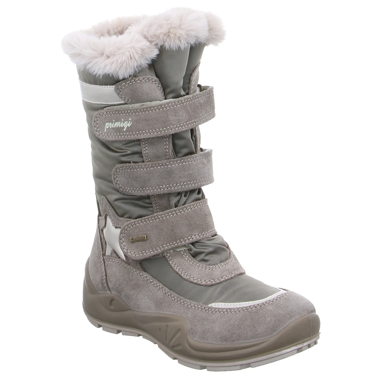 PRIMIGI Winterstiefel Mädchen-Snowboot Membrane Taupe Textil PRIMIGI Winterstiefel Mädchen-Snowboot Membrane Taupe Textil
