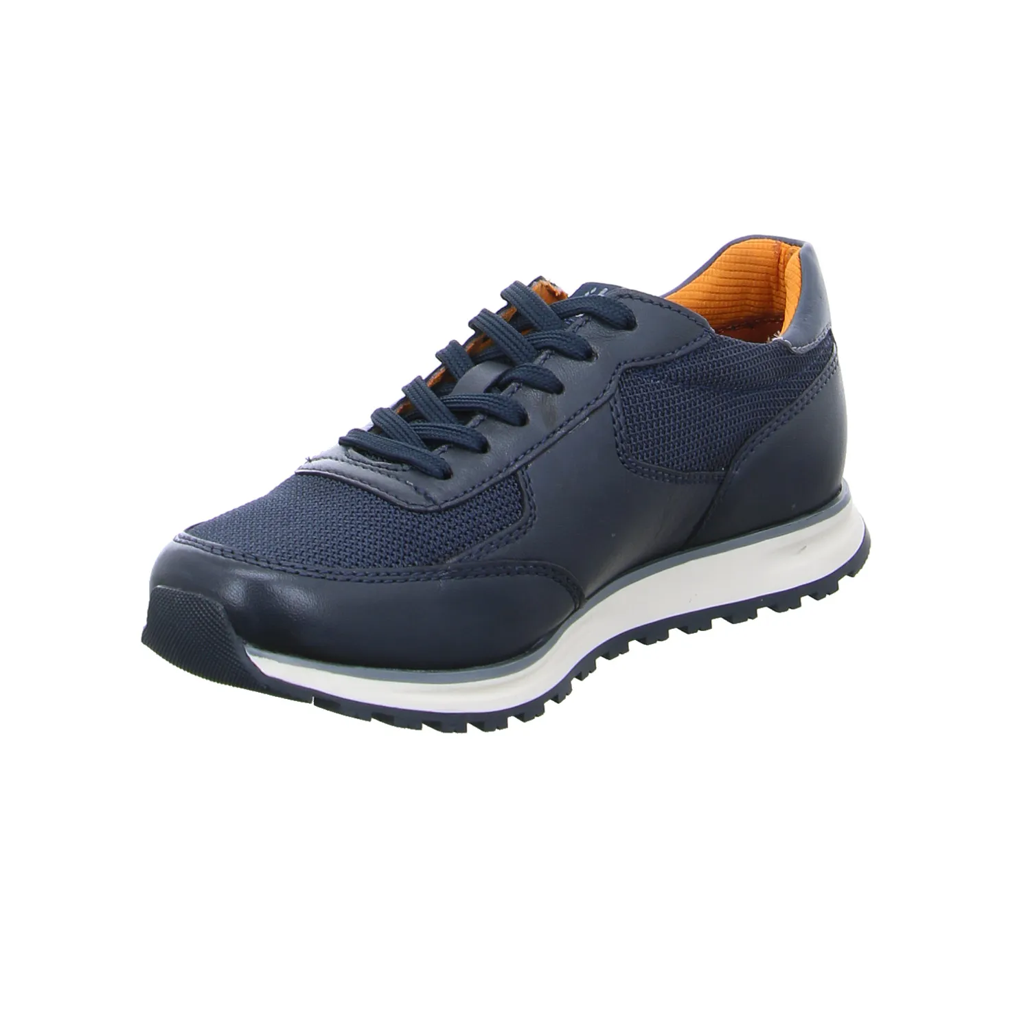 BUGATTI SHOES Halbschuhe Sneaker Blau Leder BUGATTI SHOES Halbschuhe Sneaker Blau Leder