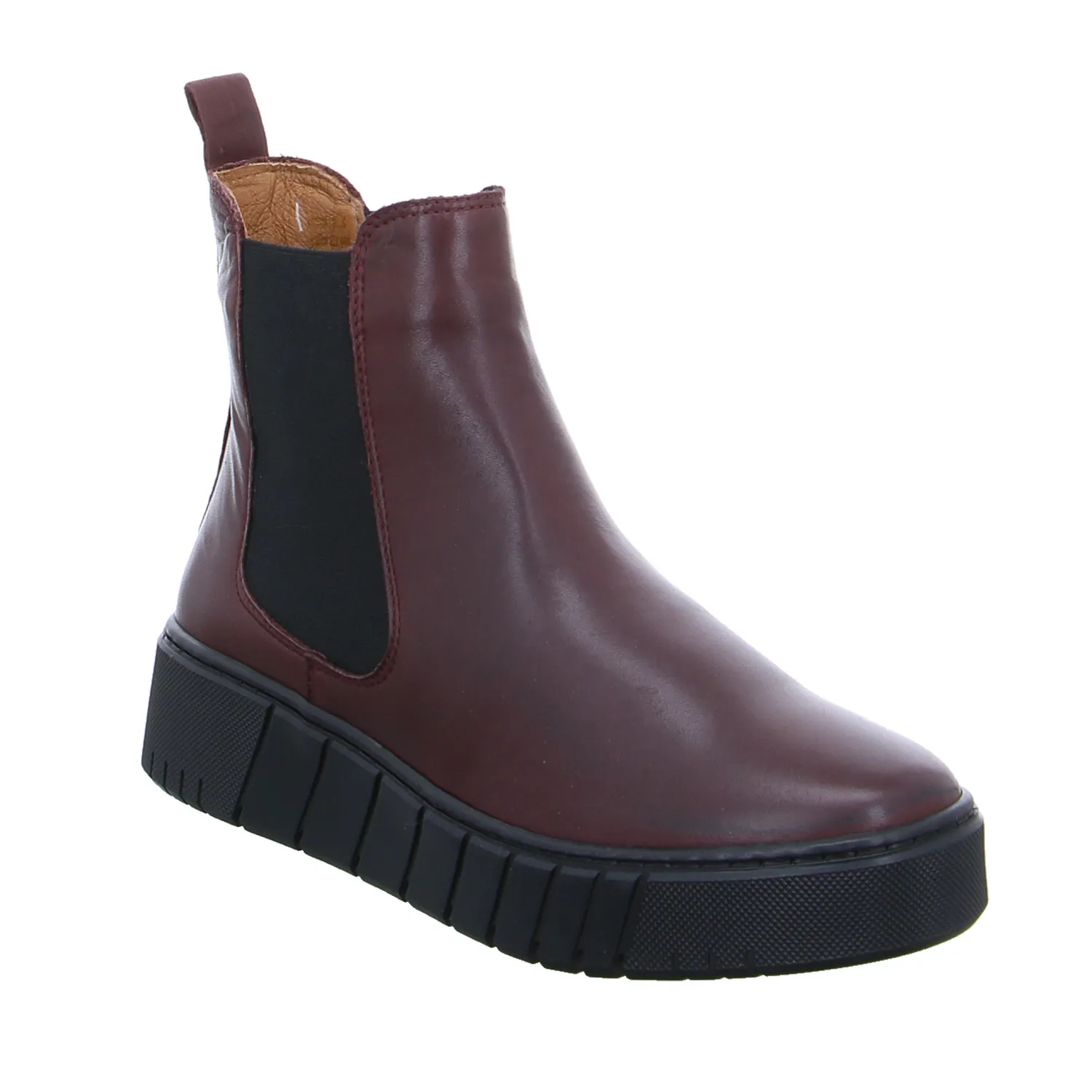 SCHUHENGEL Boot Bordeau Leder 