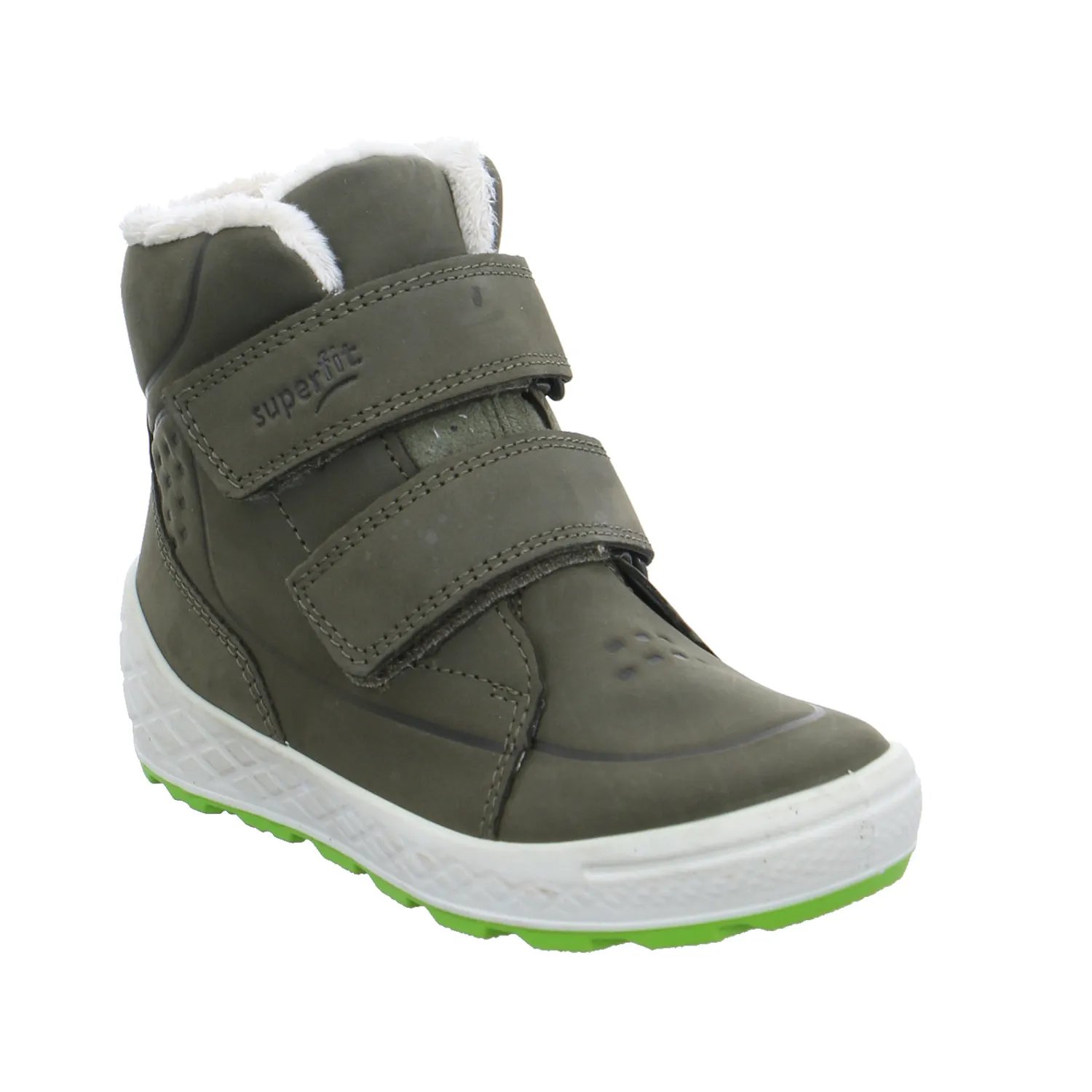 SUPERFIT Baby-Boot Kleinkinder-Winter-Bottine Grün Textil SUPERFIT Baby-Boot Kleinkinder-Winter-Bottine Grün Textil