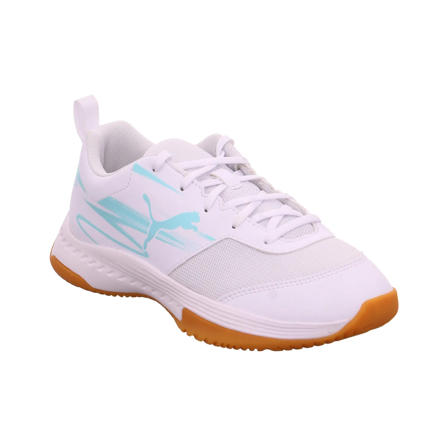 PUMA Kinder Indoor Weiss Synthetik PUMA Kinder Indoor Weiss Synthetik