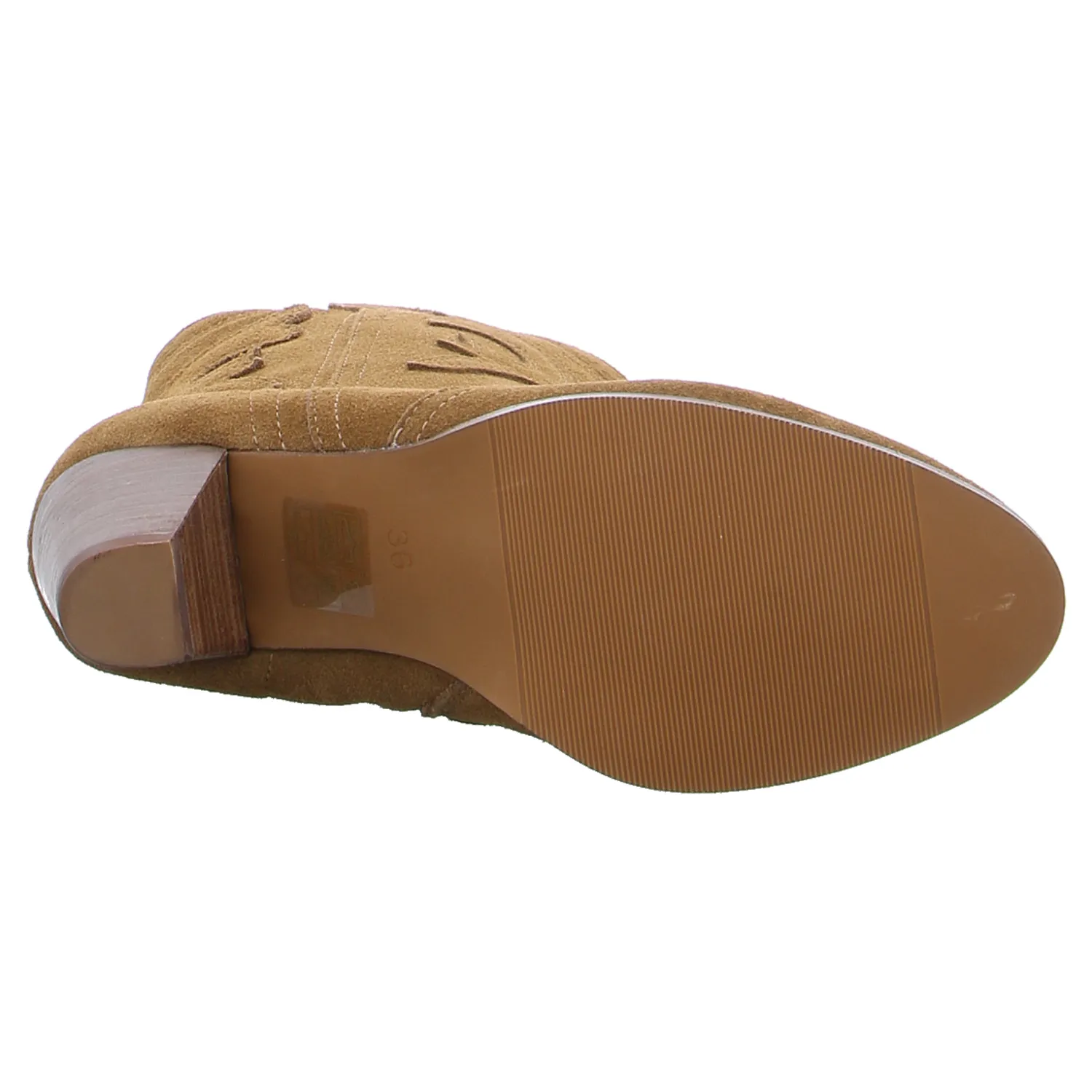 LA STRADA Stiefelette Cognac Leder LA STRADA Stiefelette Cognac Leder