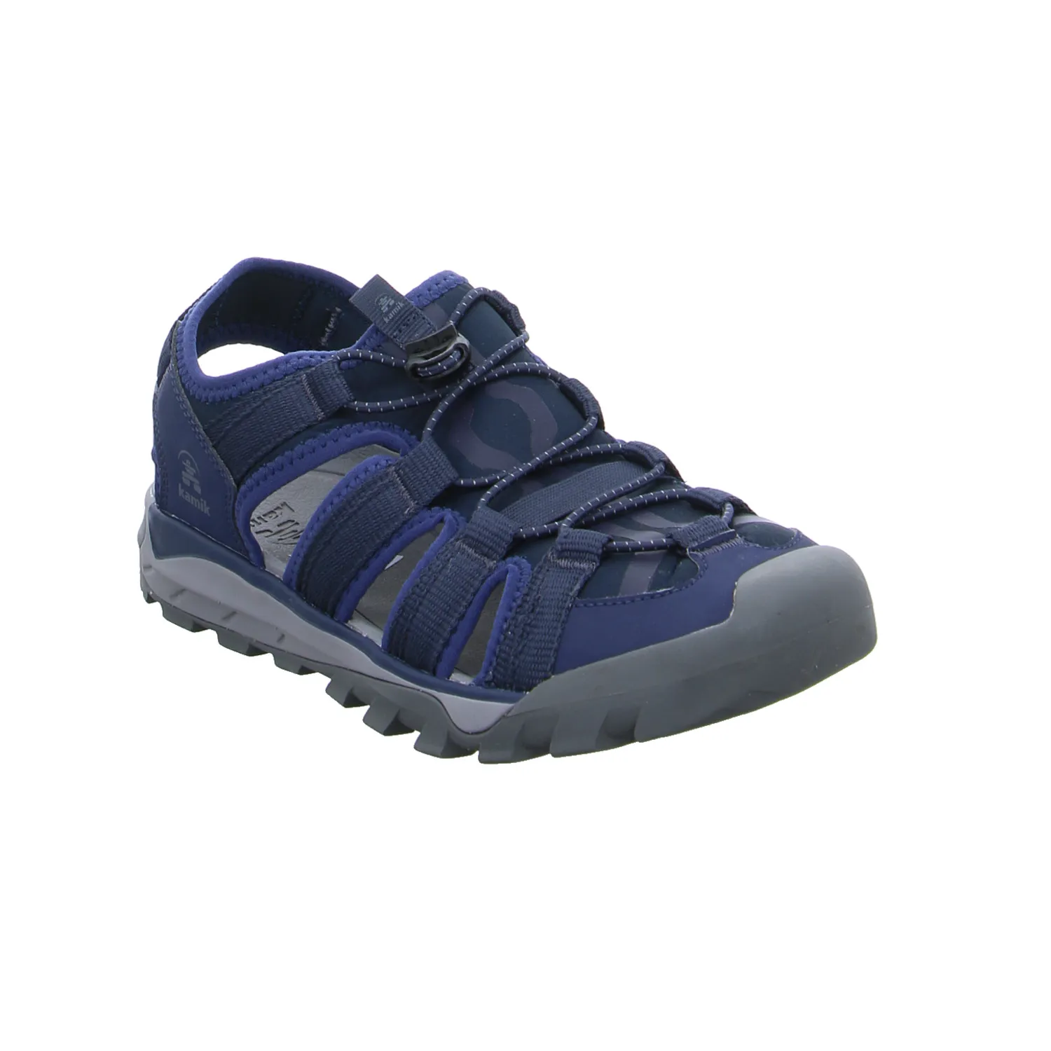 KAMIK Sandale mit Zehenschutz Sport- + Freizeitsandalen Blau Textil 