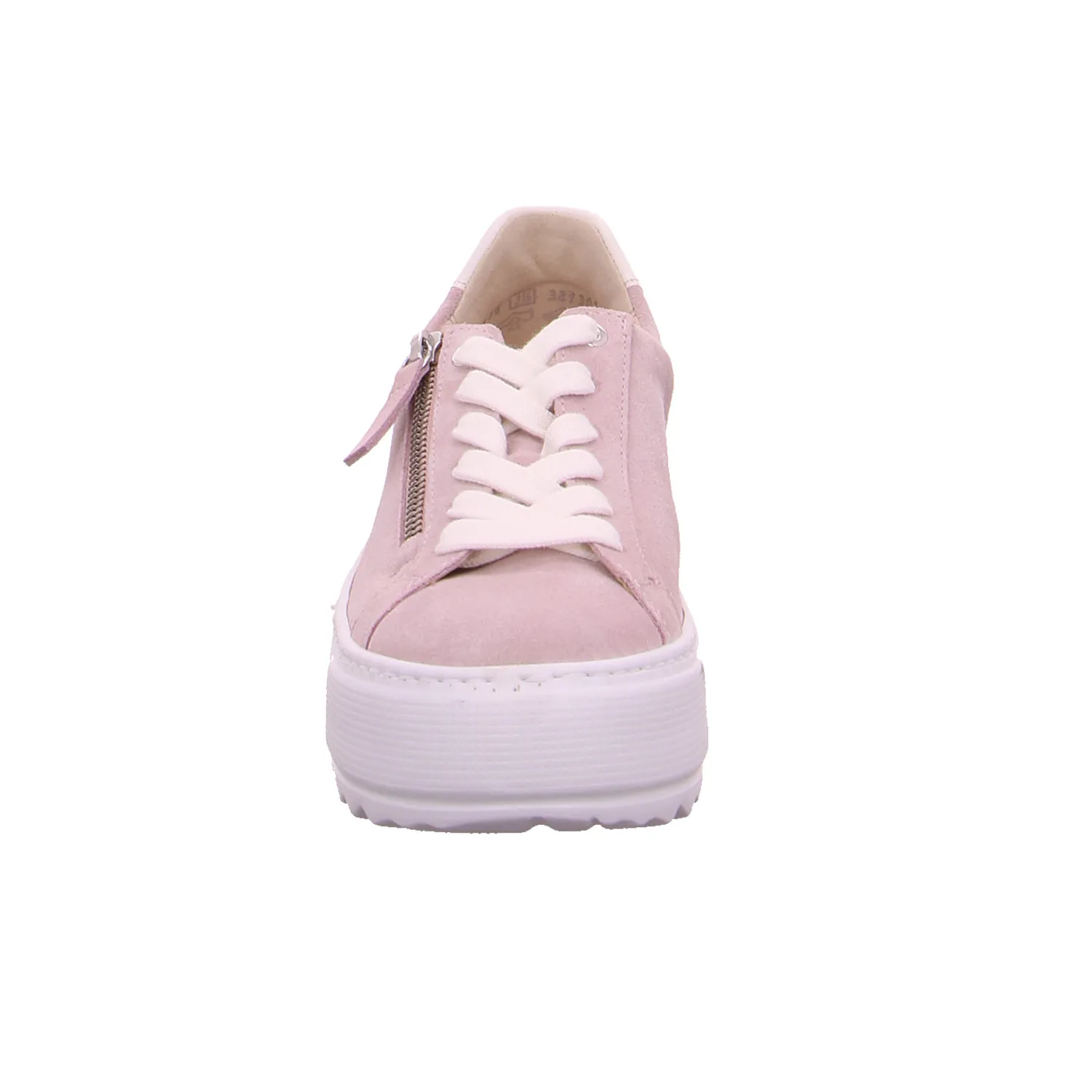 GABOR mit Wechselfussbett Sneaker Rosa Leder 