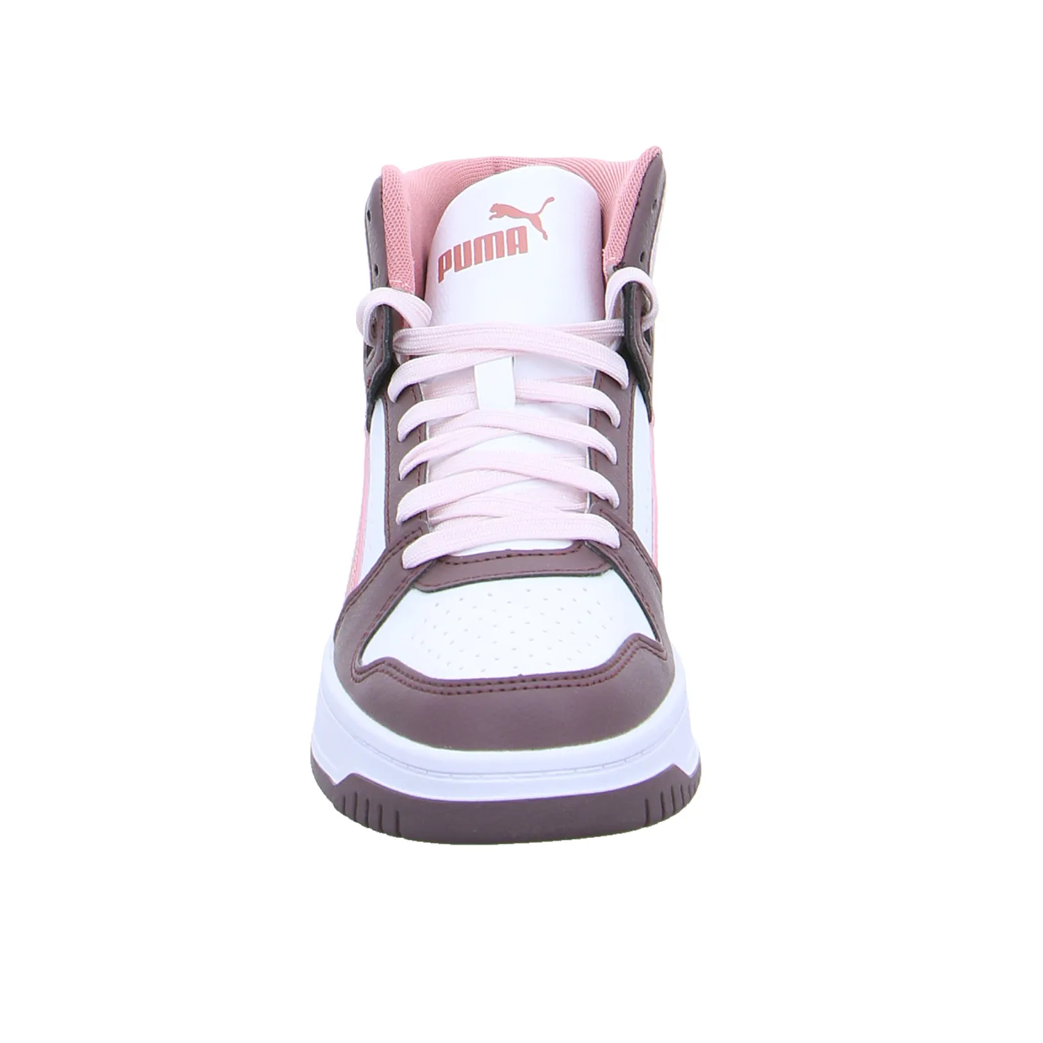 PUMA Kinder Sportschuh Weiss Lederimitat PUMA Kinder Sportschuh Weiss Lederimitat