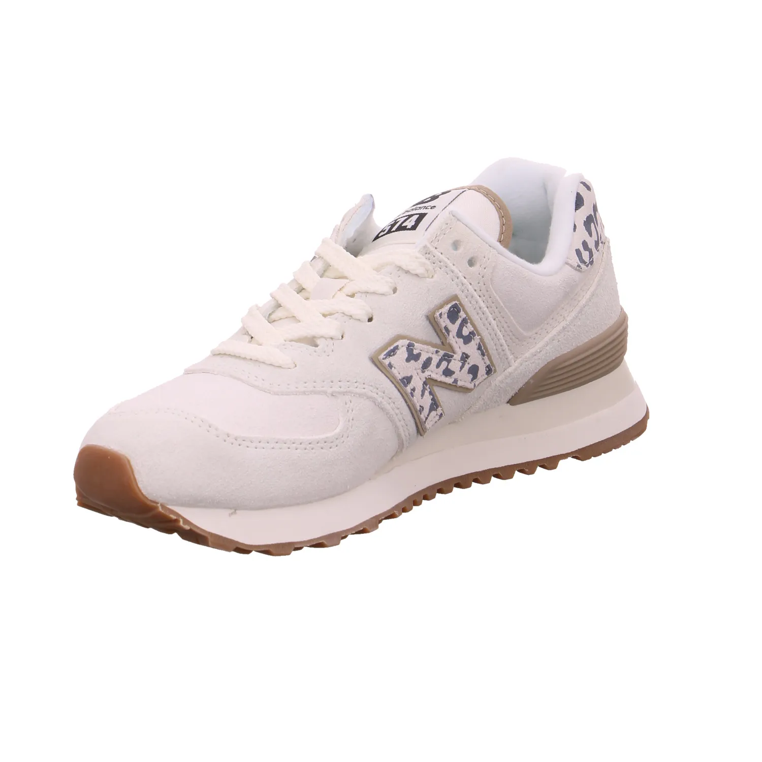 NEW BALANCE WL574XD2 Training Fitnessschuhe Beige Leder 